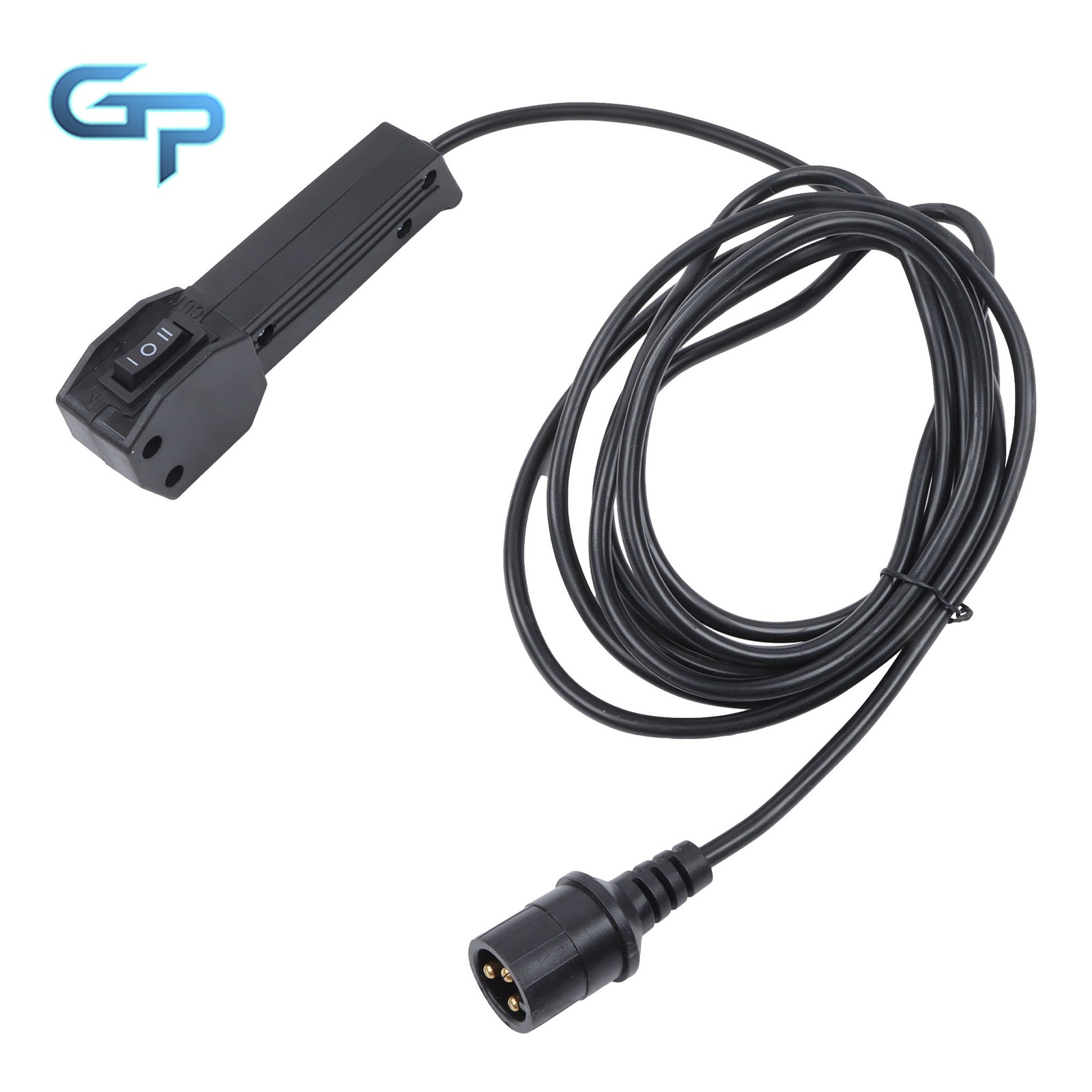 3500lbs 12VDC/1.5HP Synthetic Rope Electric Winch w/ Wireless+Wired Control