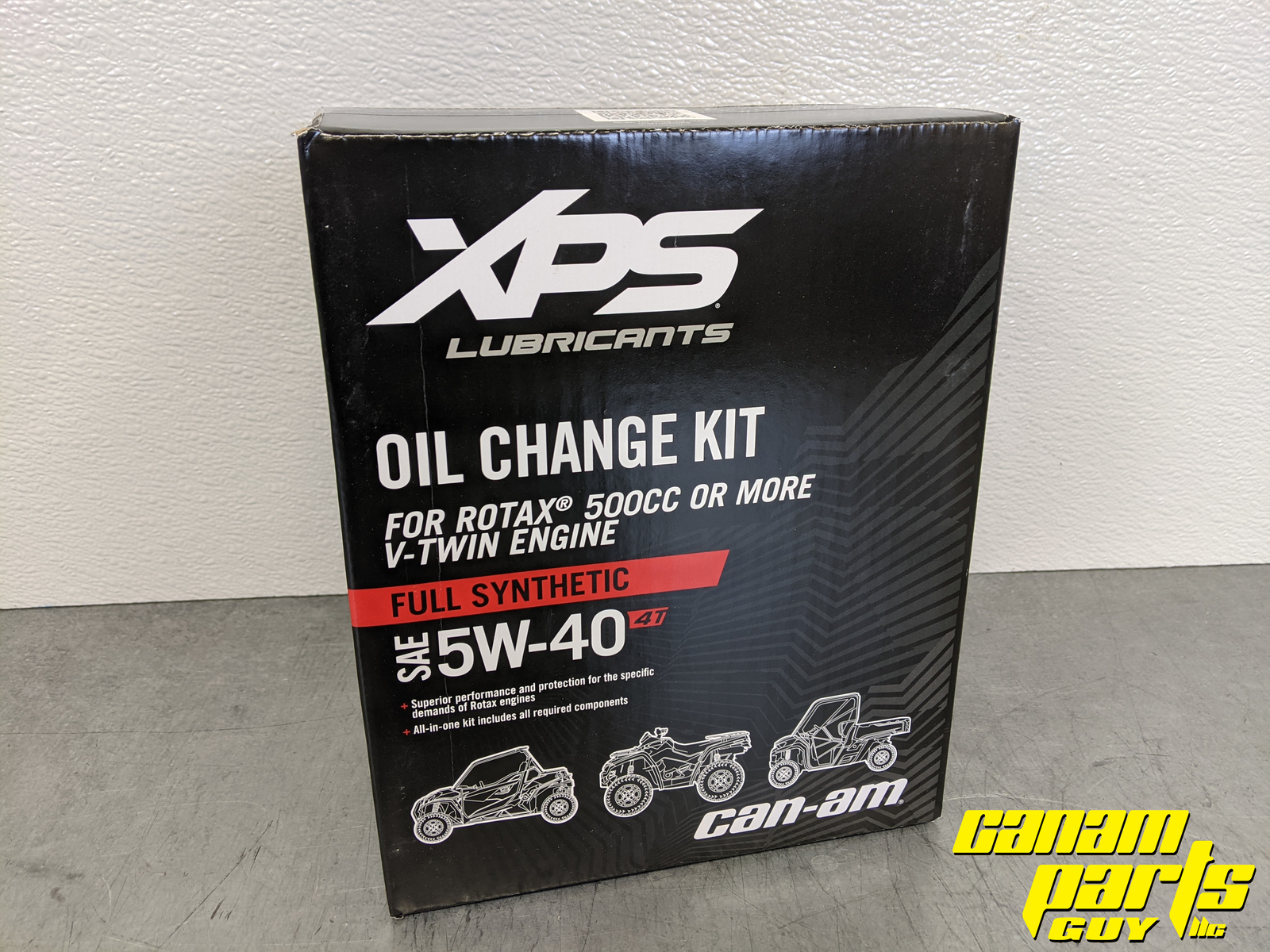 CanAm XPS Renegade Maverick Outlander FULL SYNTHETIC Oil Change Kit SAE 5W-40 4T