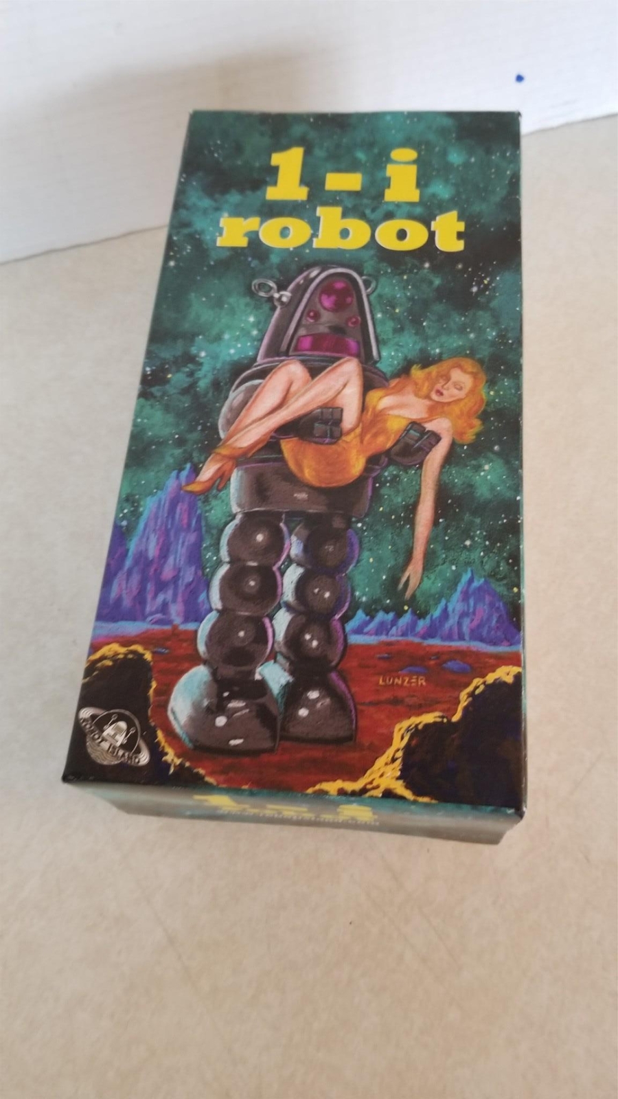 Robby The Robot Twilight Zone 8.5" Tin Wind-Up DK Gray Ed New In Box Shelf Up1