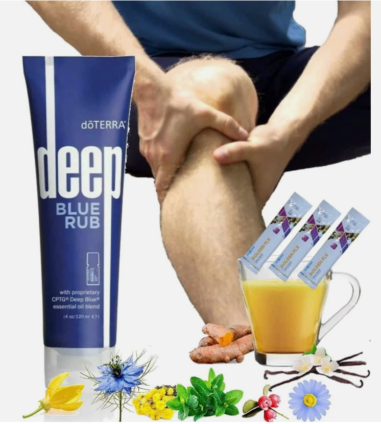4 PACK DoTERRA Deep Blue doterra Rub Body Cream - 4 oz U.S. Stock EXP:02/2028