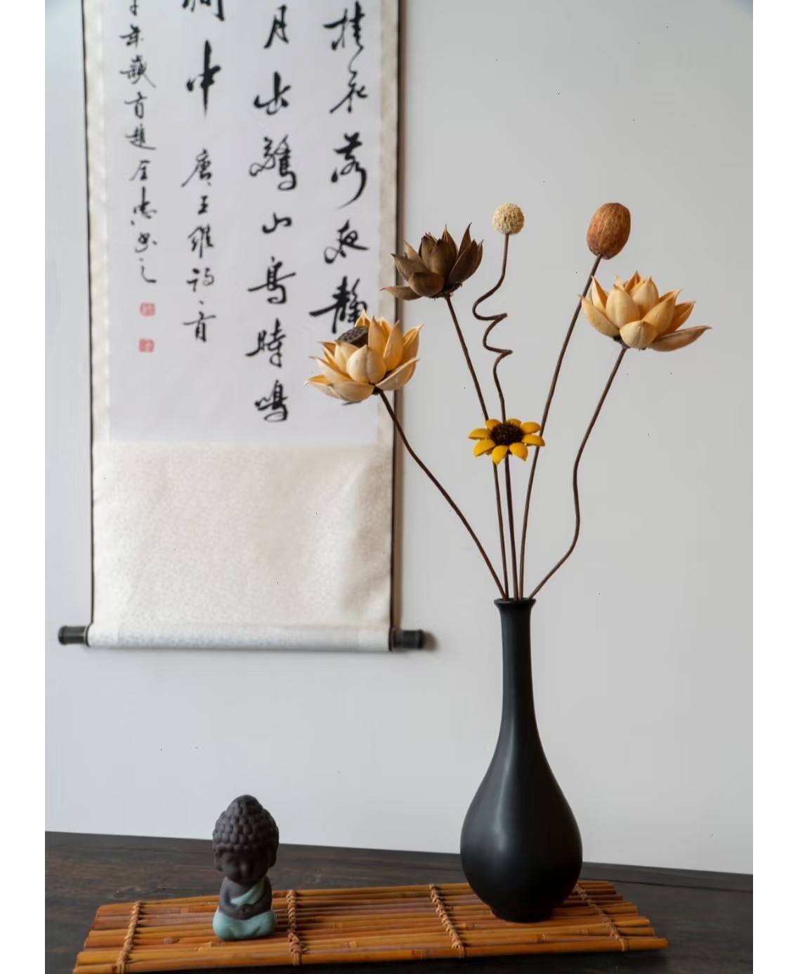 Elegant Dried Flower Arrangements - Perfect for Home Decor & Events 03