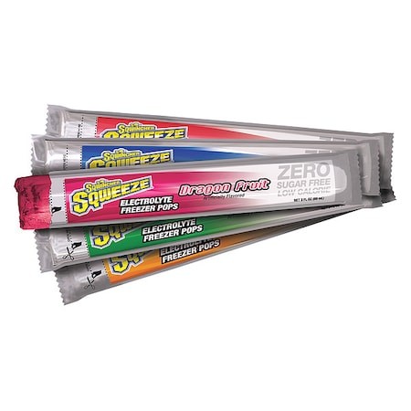 Sqwincher 159200231 Freezer Pop,3 Oz. Yield Per Unit,Pk150