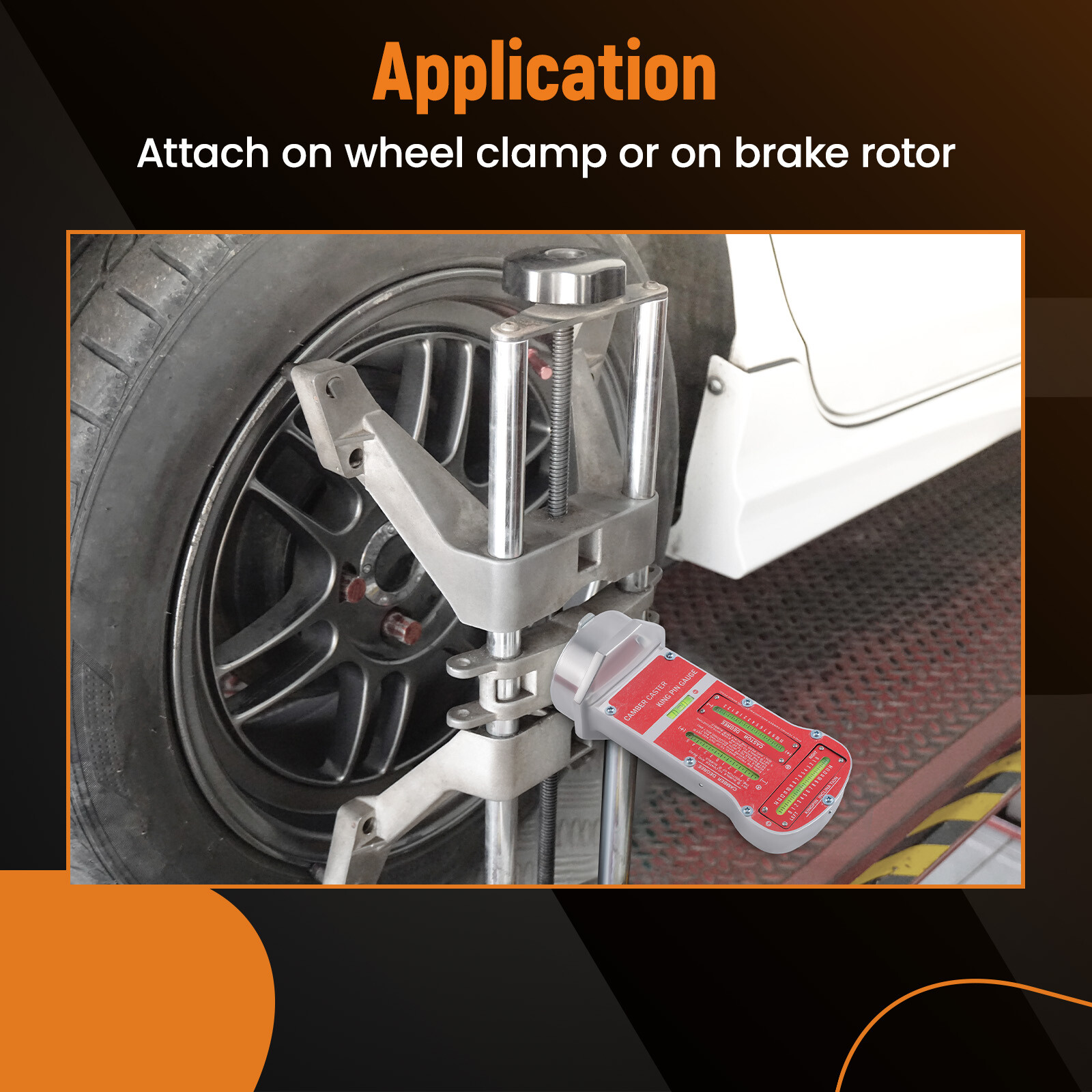 Magnetic Camber Castor Kingpin Gauge Car Wheel Alignment Tool For Automobile