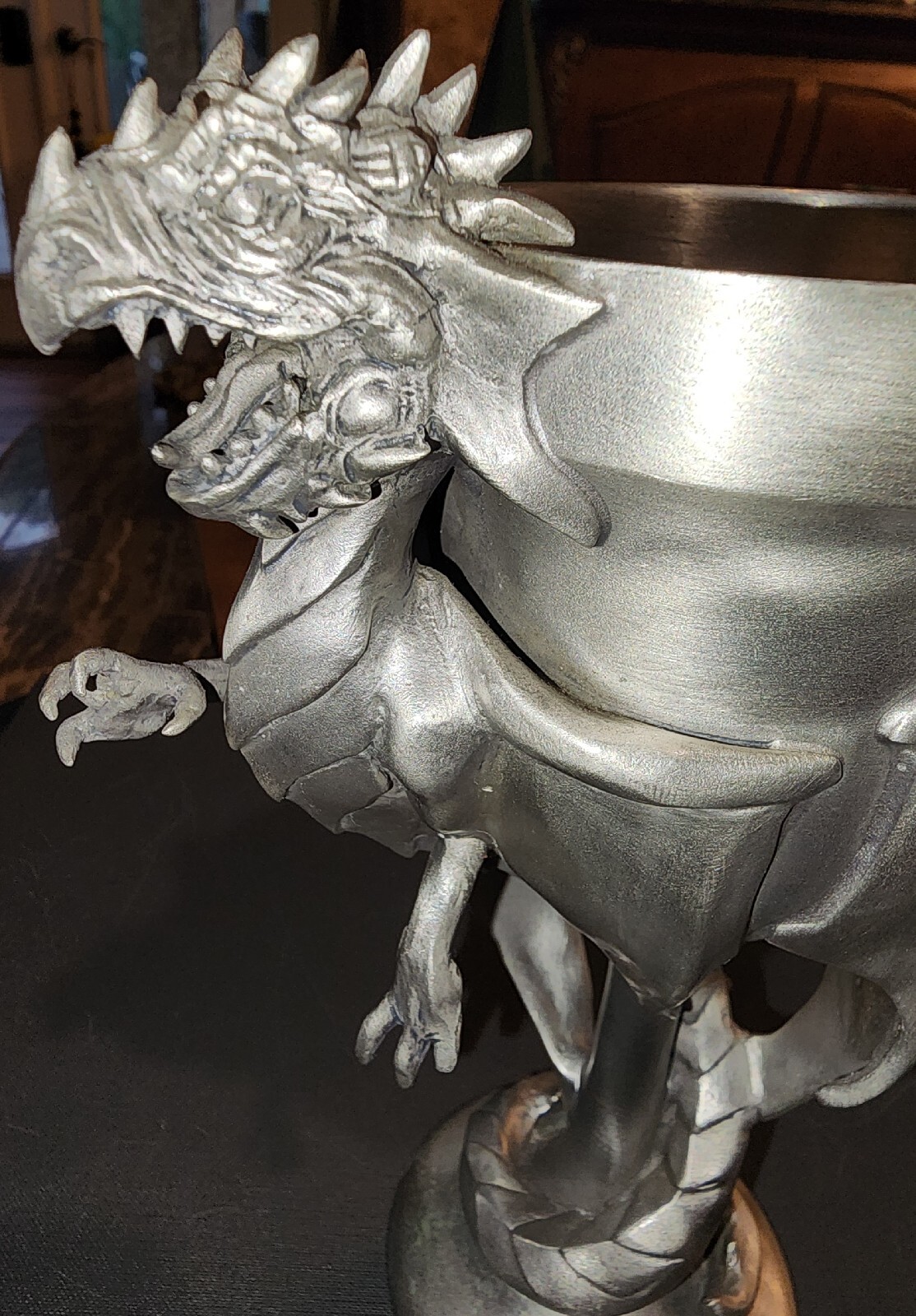 Vintage Dragon Chalice (Pewter)