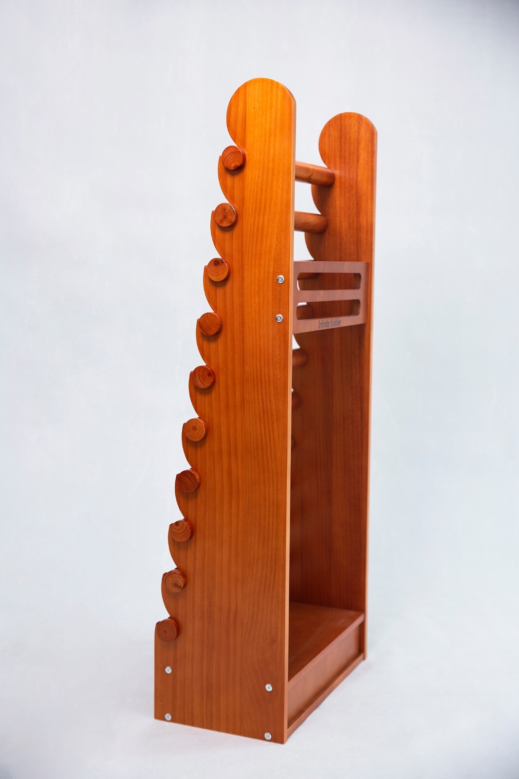 Giant 10 Tier Light Wood Bracelet & Bangles Display Stand Holder +Free Shipping