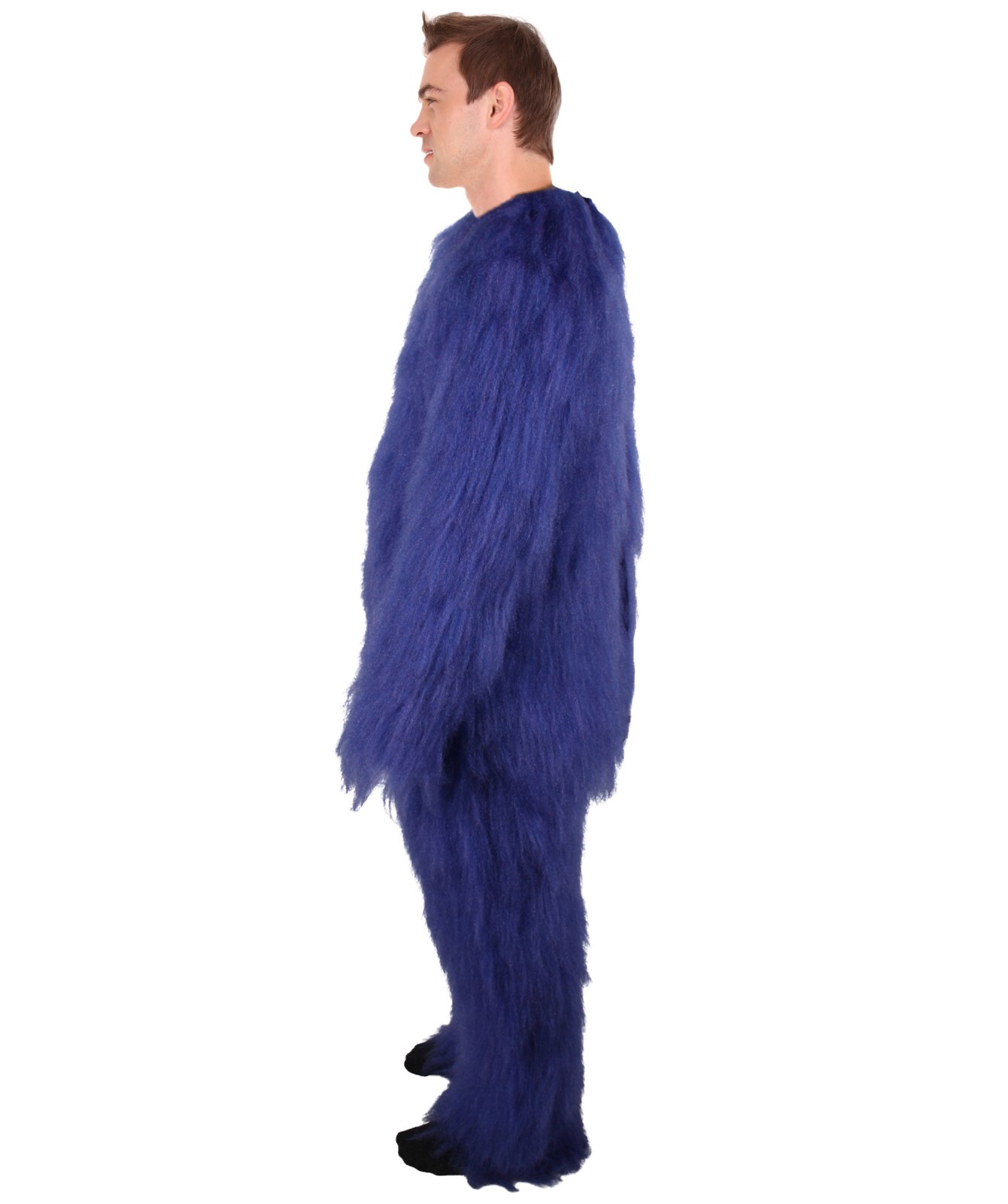 HPO Adult Unisex Cartoon Purple Furry Bug Costume, Perfect for Halloween