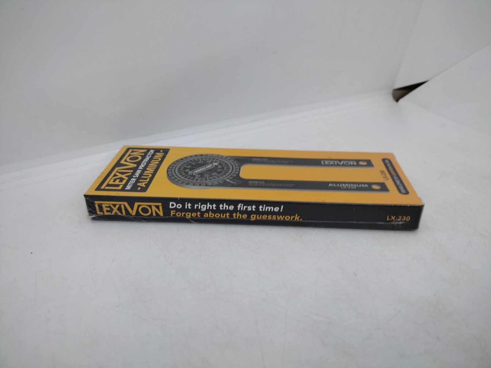 Aluminum Miter Saw Protractor | 7-Inch Rust Proof Angle Finder Featuring Prec...