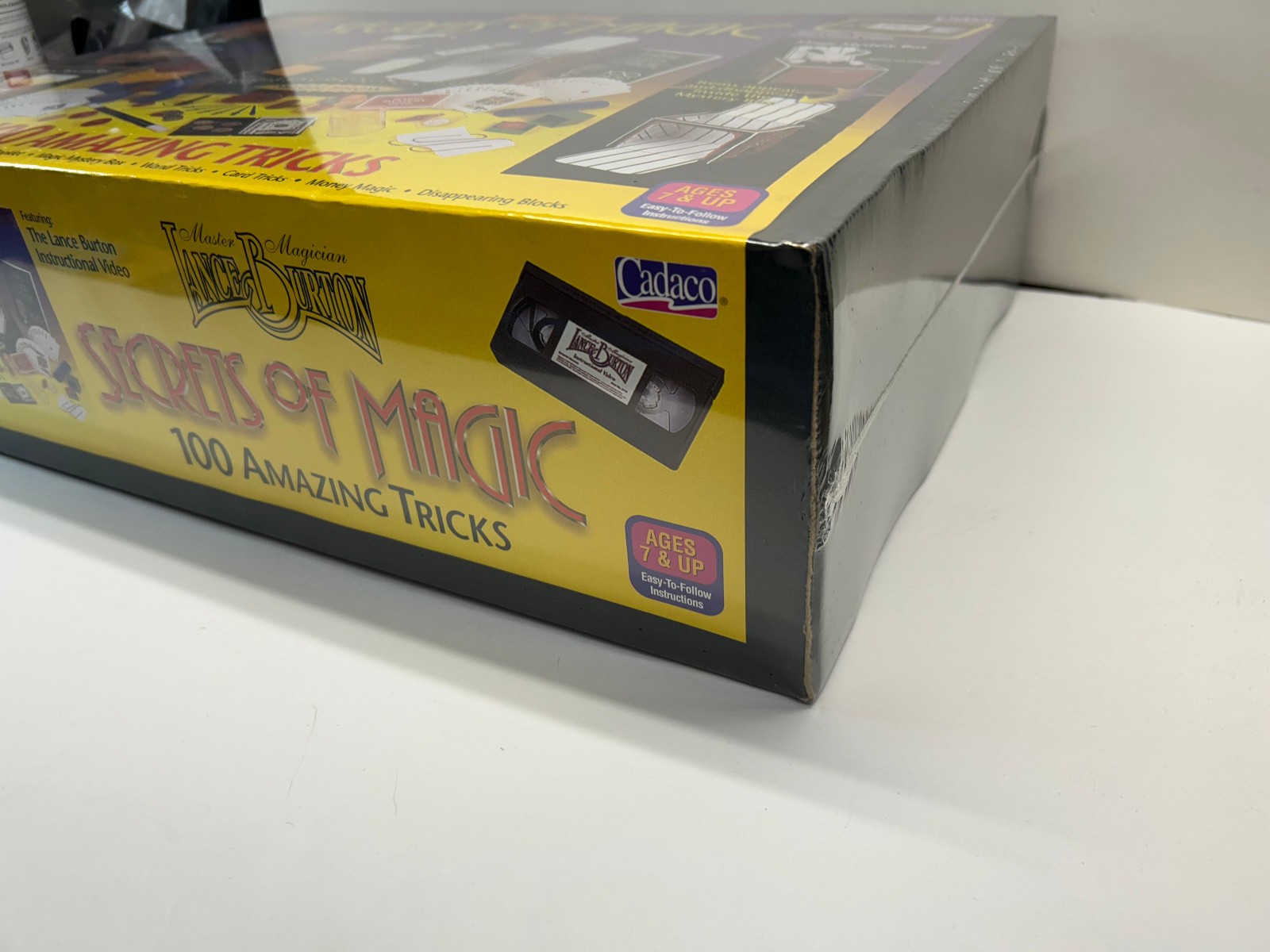 Lance Burton Secrets of Magic 100 Amazing Tricks Set RARE 2001 NIB SEALED