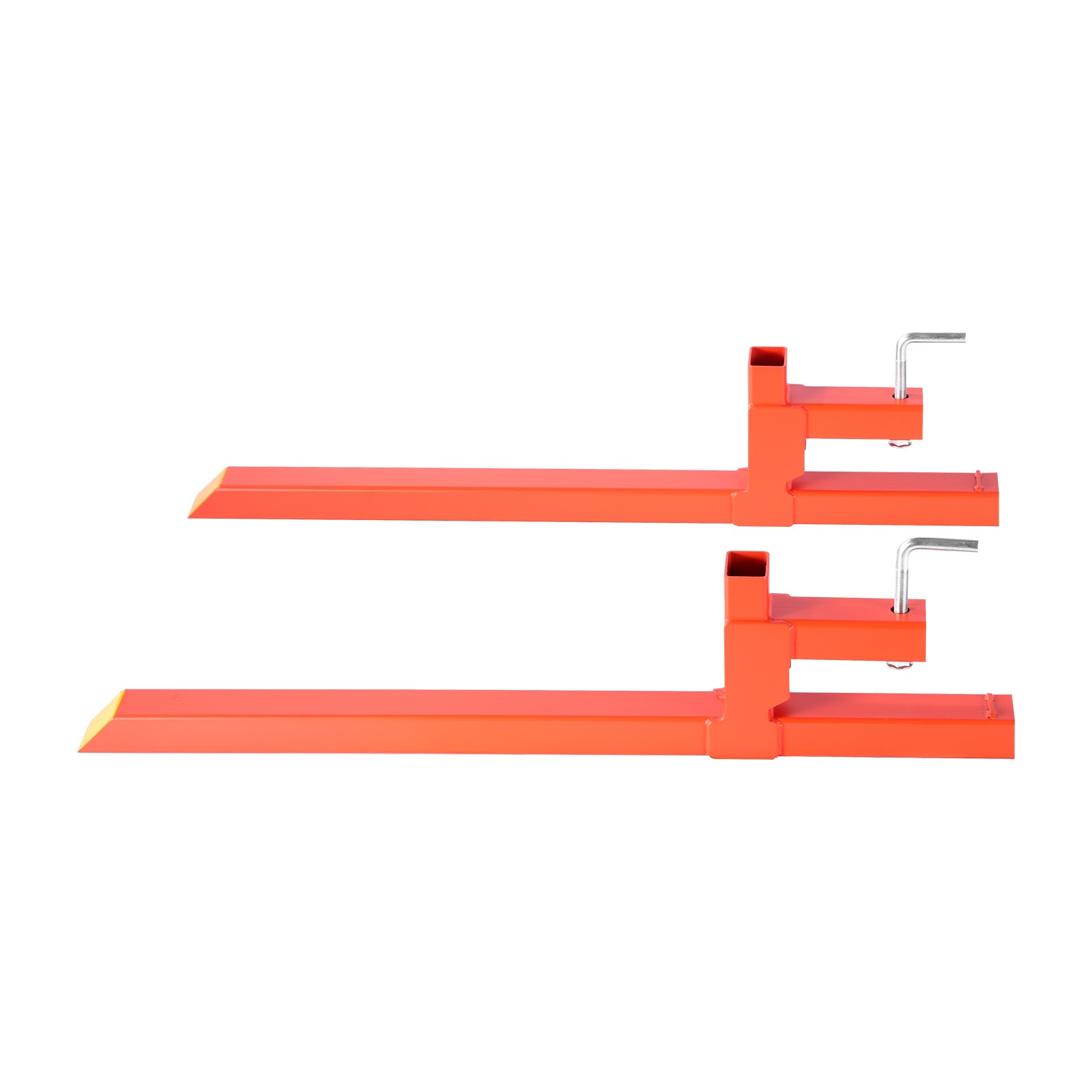 Uimoso 2000 lbs 43" Clamp on Pallet Forks Quick Attach Tractor Forks