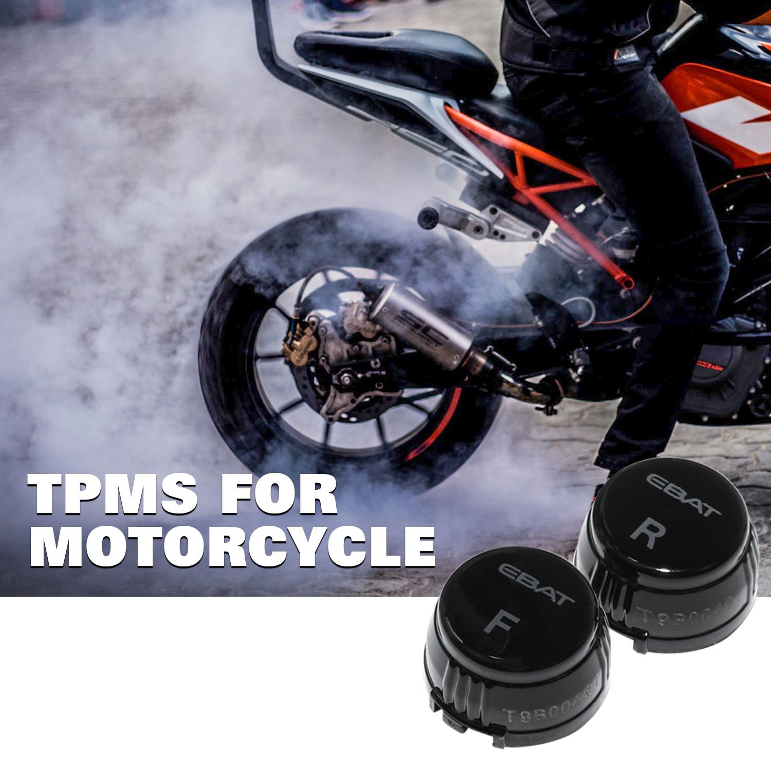 STEEL MATE Motorcycle Tire Pressure Monitor System Universal Motorcycle TPMS