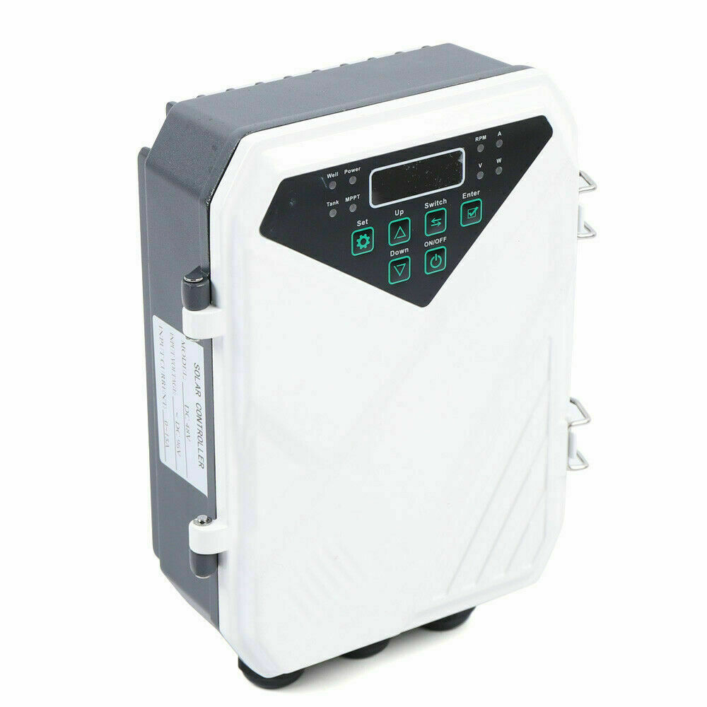 3" DC Solar Water Pump 48V 500W Submersible Deep Bore Well Pump +MPPT Controller