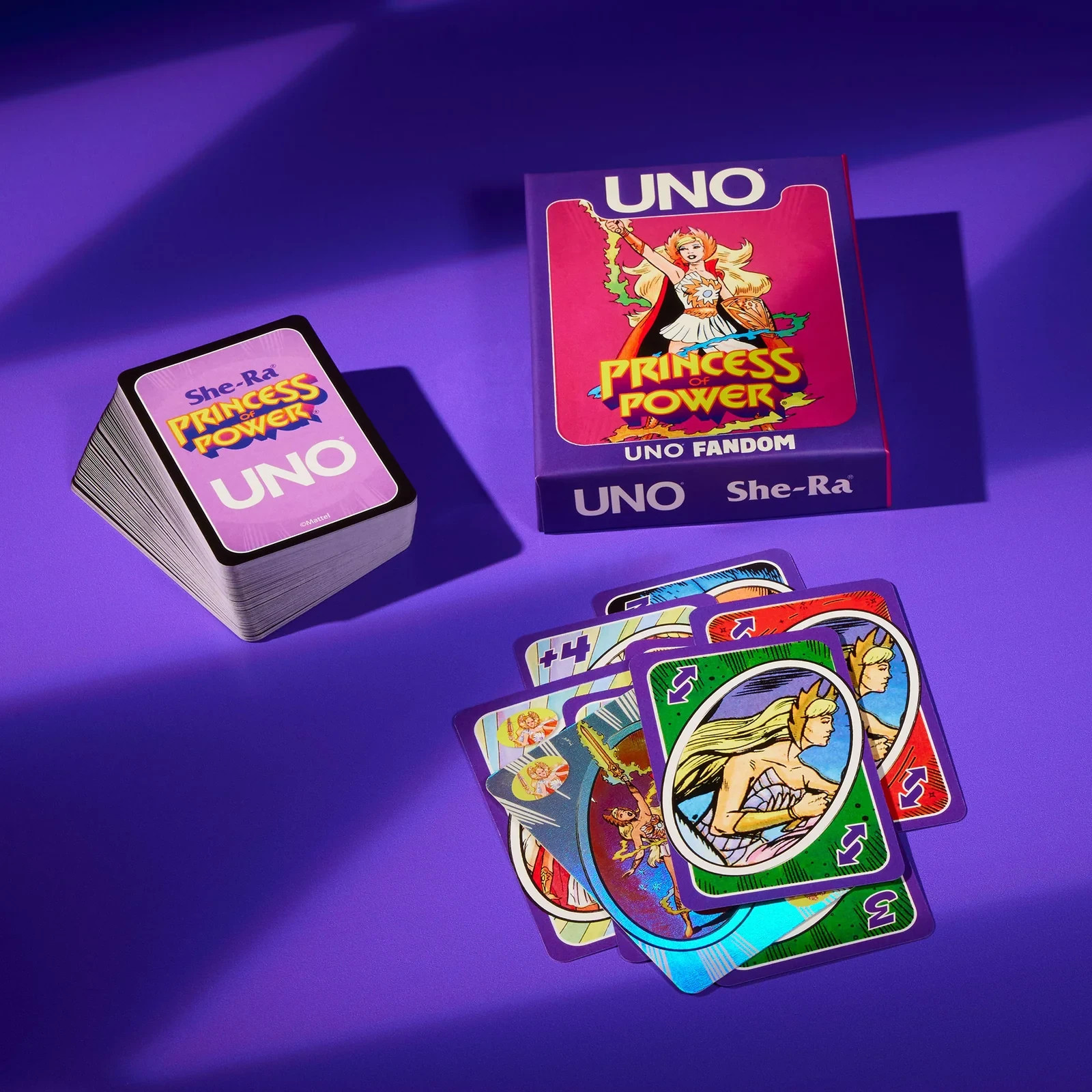 Mattel - UNO - She-Ra Princess of Power Fandom MOTU Card Game Deck - New