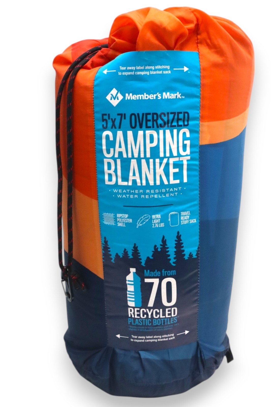 5x7 Oversized Camping Blanket *CHOOSE COLOR*