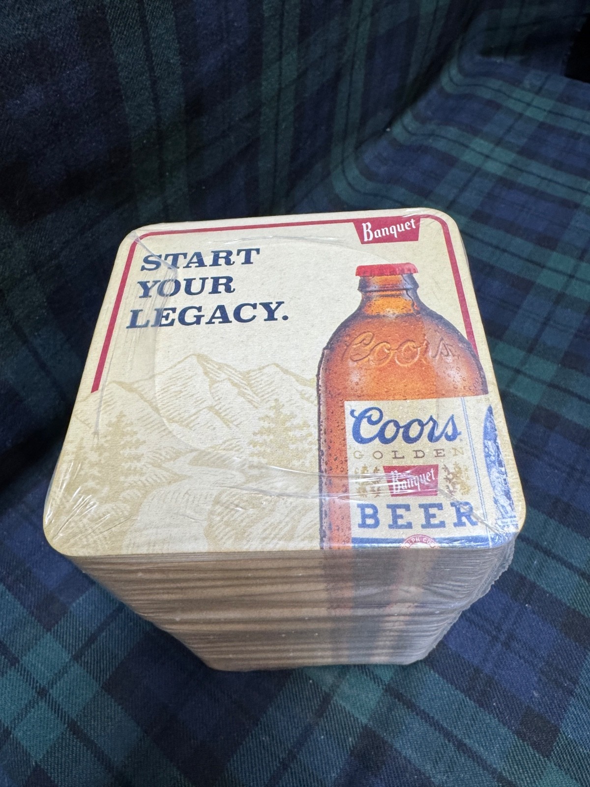 2025 Coors Banquet Beer Cardboard Coasters 125 Pack