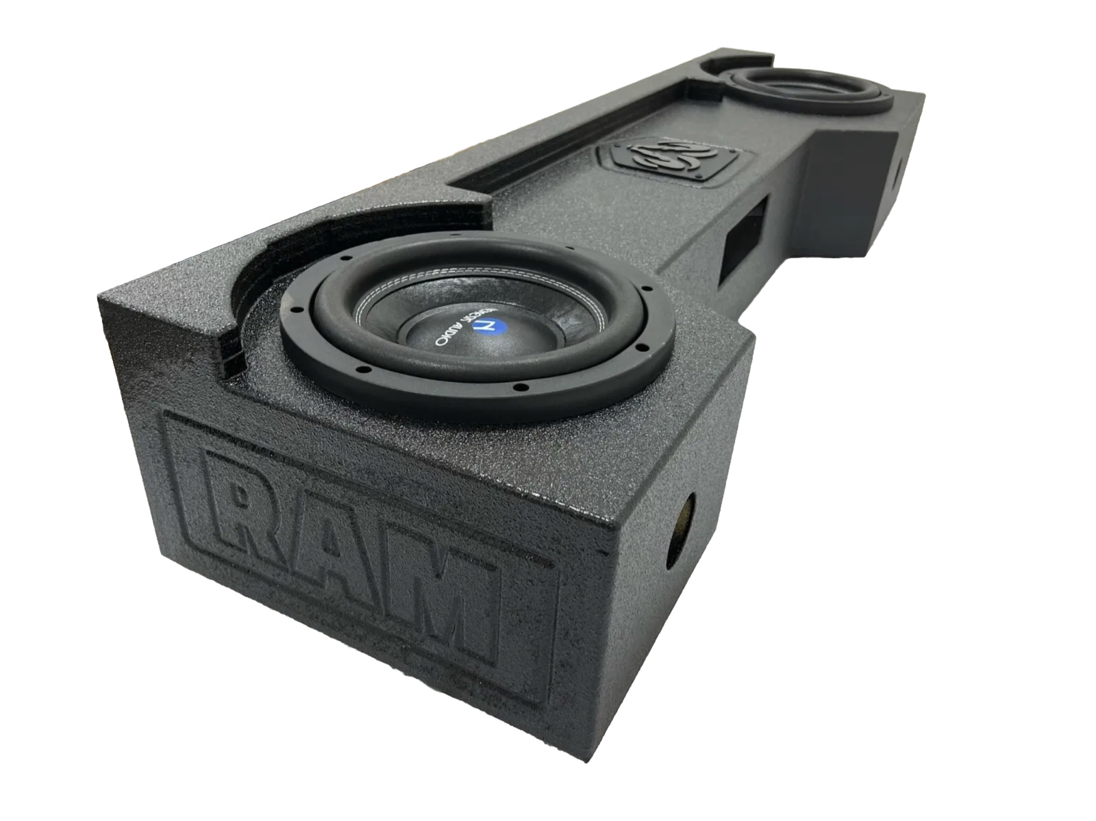 2019-2022 Dodge Ram 1500 Crew Cab Sub Box 12" Dual Subwoofer Enclosure