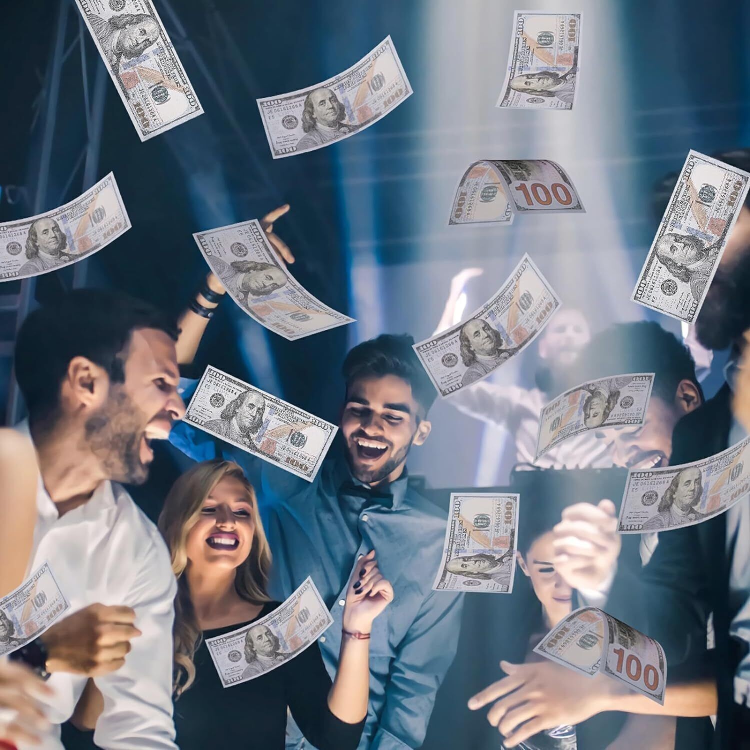 1000pcs(100K) money props toy play fake bills for video, Learning Education Toys