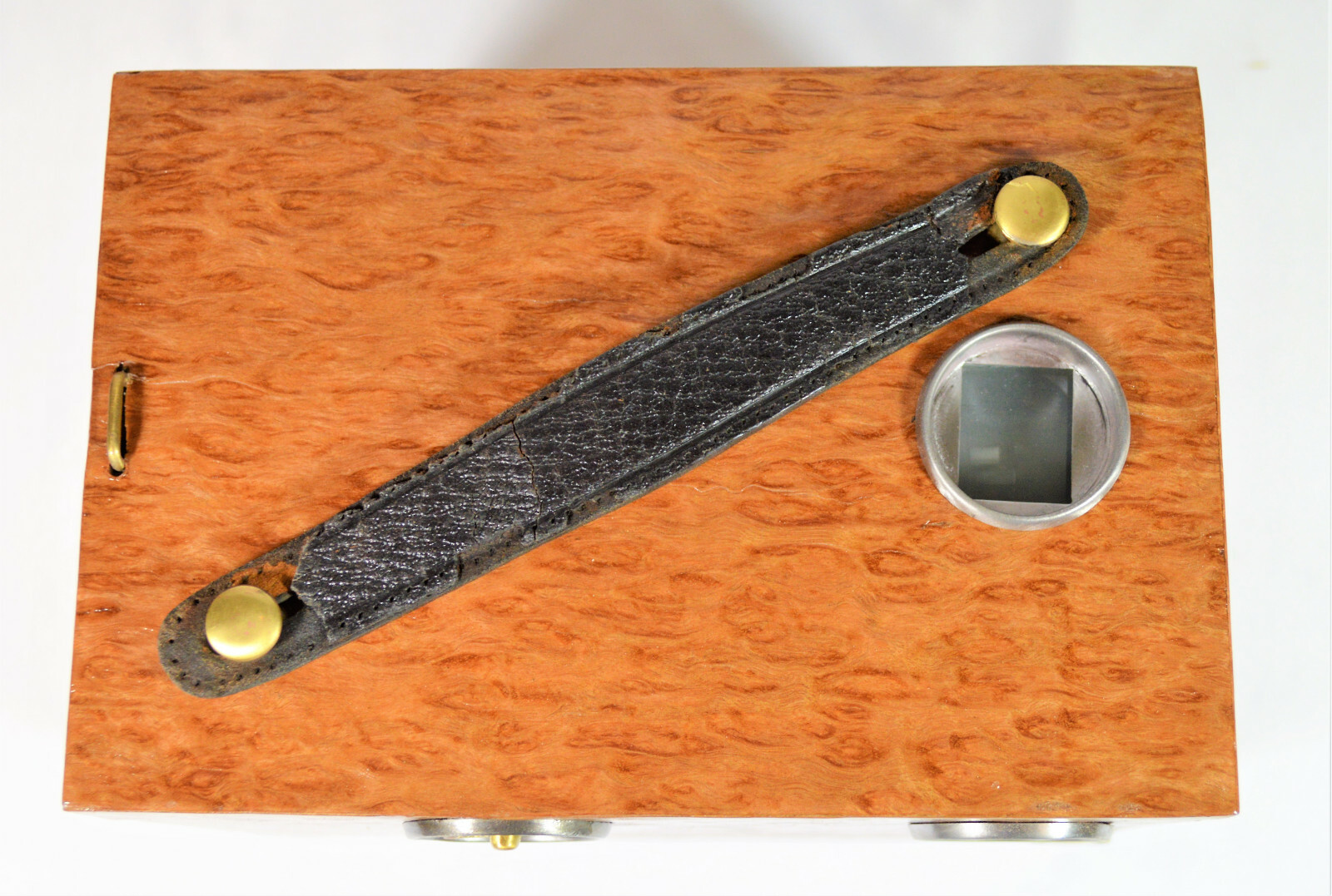 BOX CAMERA 123yr. ANTIQUE WESTERN MAGAZINE CYCLONE NO 5 c.1898 CUSTOM EUCALYPTUS