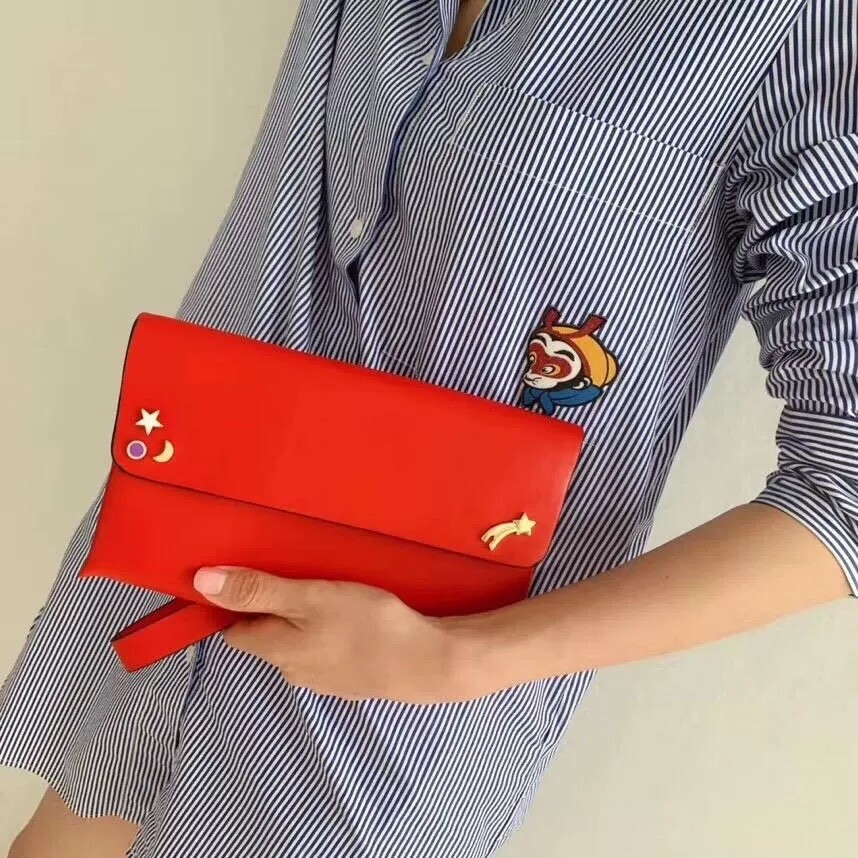 New! Estee Lauder Faux Leather Makeup Bag with Straps & Card Case