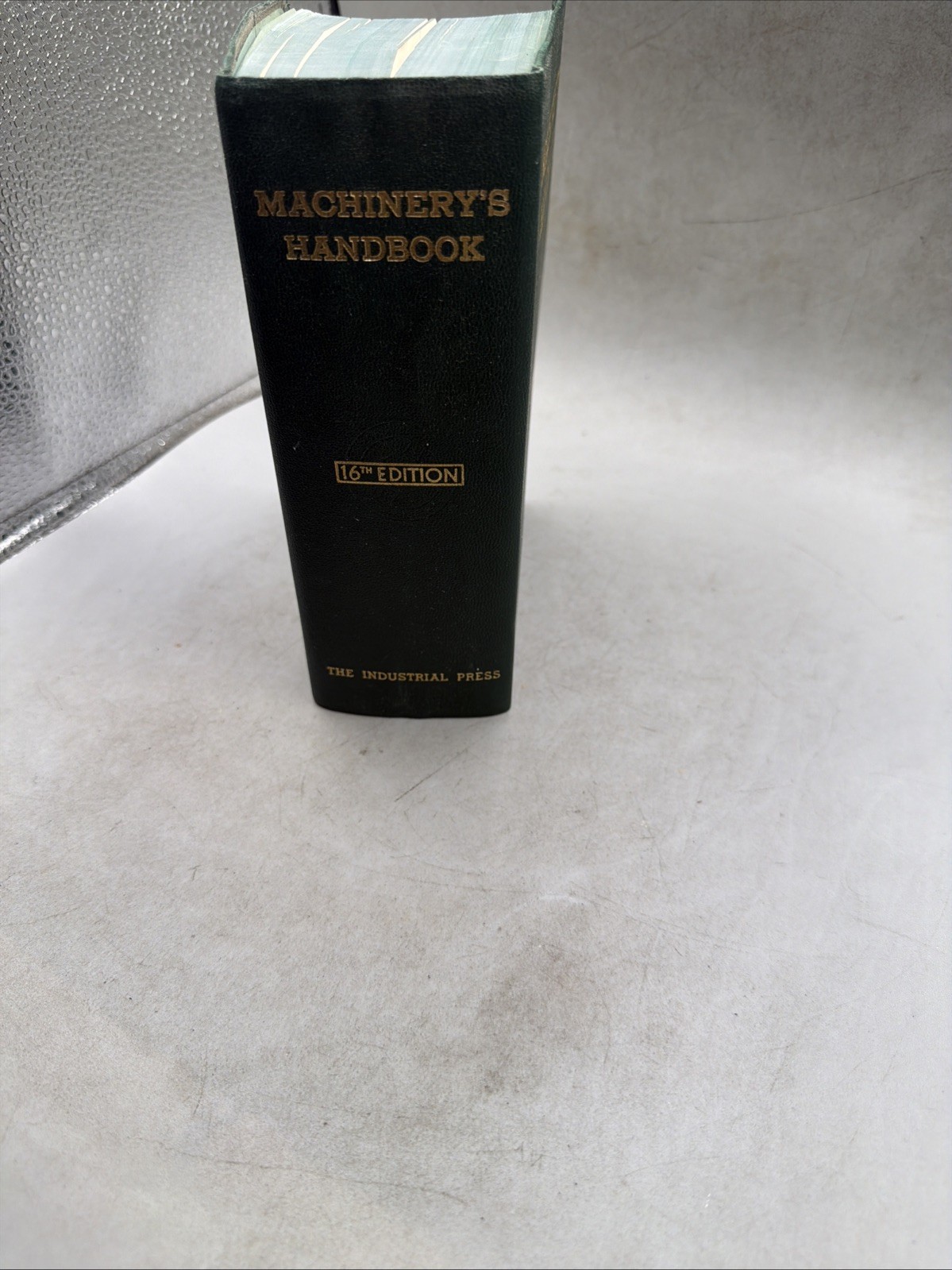 Vintage Machinery’s Handbook 16th Edition from 1962 The Industrial Press NY