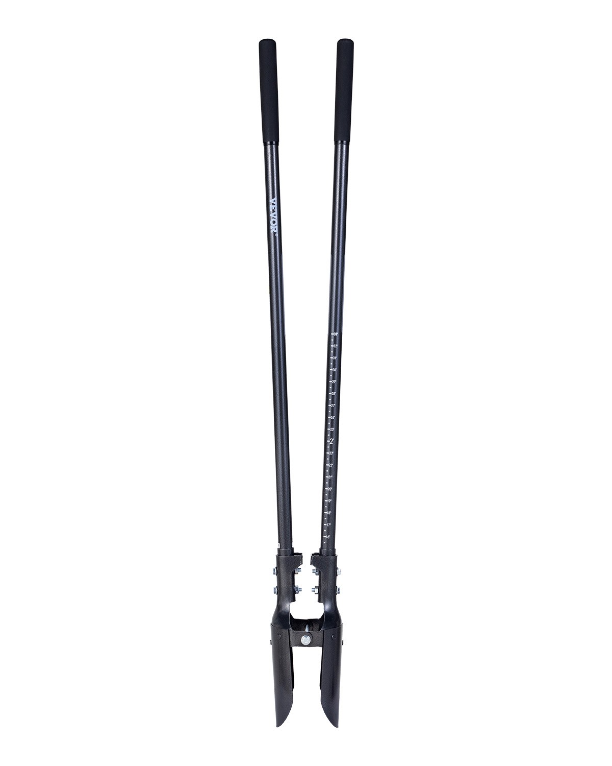57.5-Inch Manual Post Hole Digger with Carbon Steel Handle
