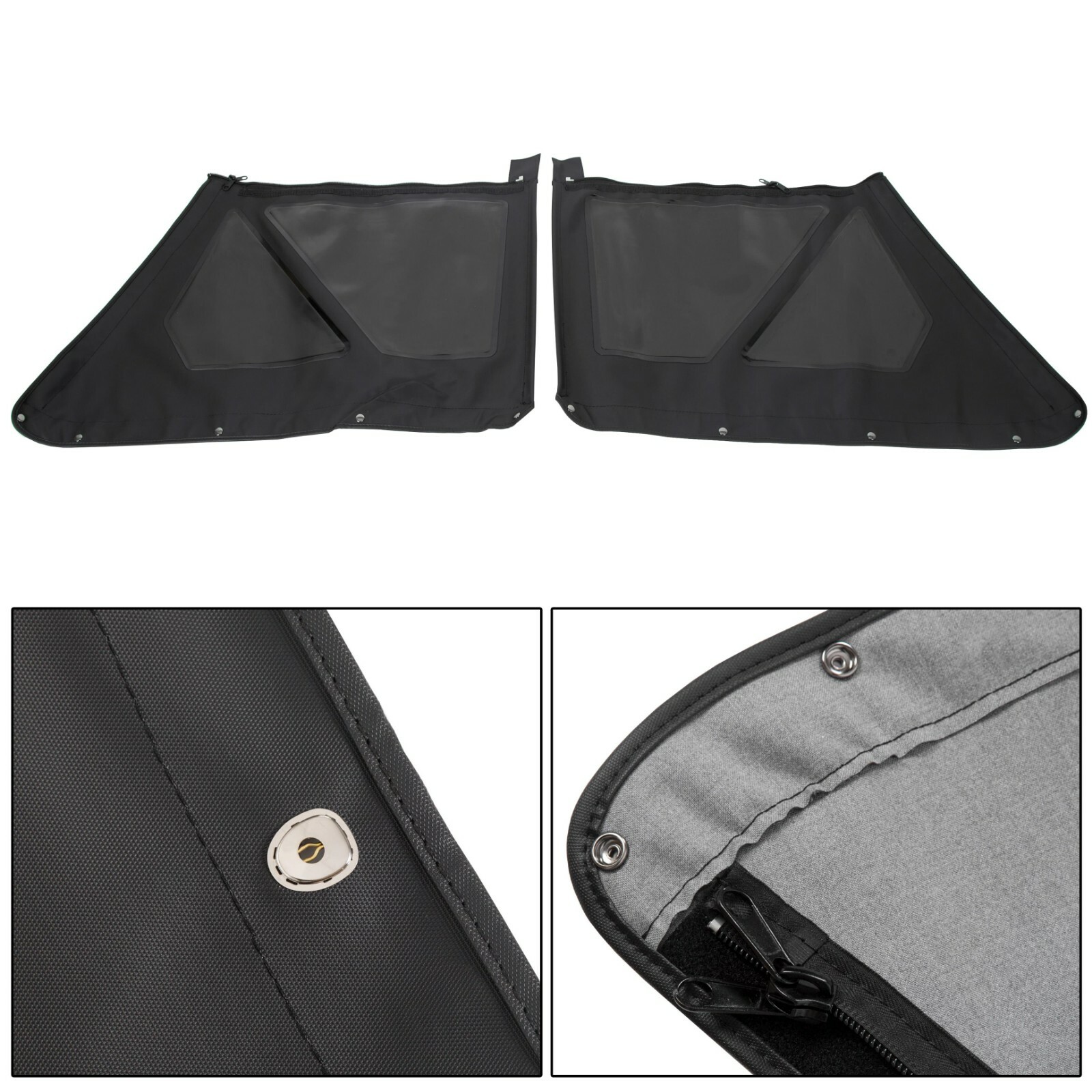 KOJEM For 86-94 Suzuki Samurai Replacement Soft Top w/ Removable Tinted Windows