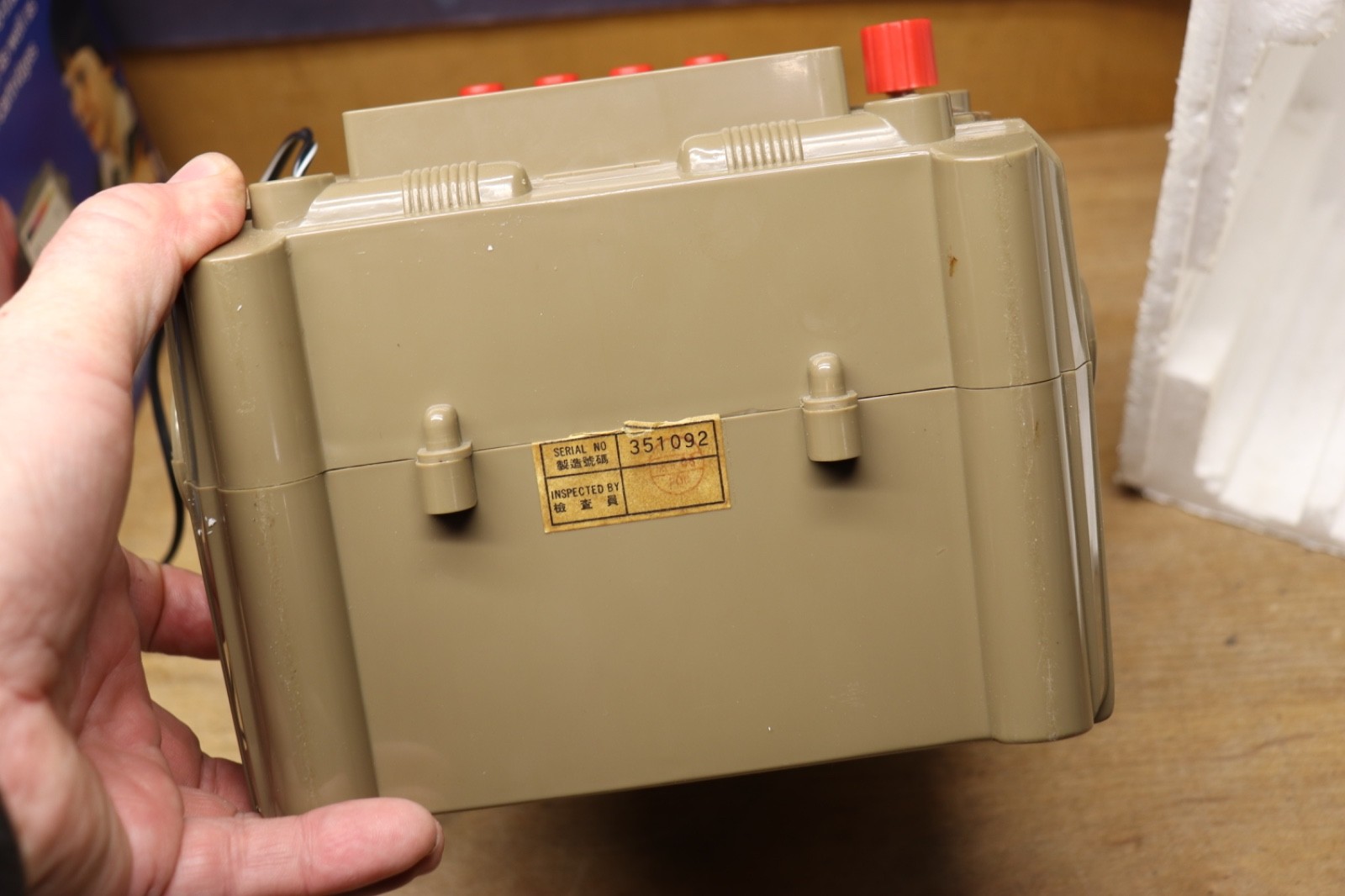 Vintage Mego 1978 2-XL Robot Toy 8 Track Player & 5 Cartridges