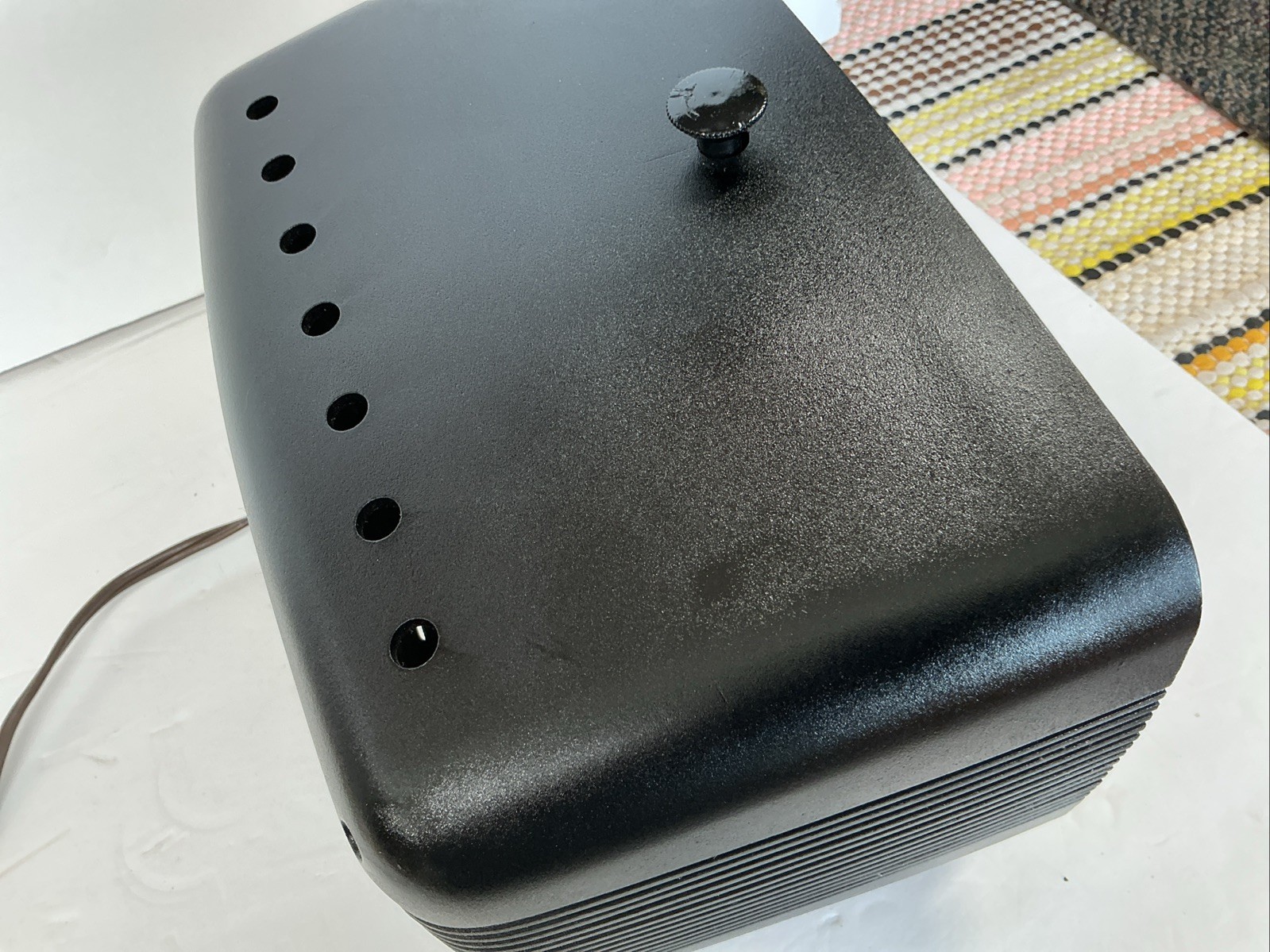 Vintage RCA Victor 5C581 "Debonair" Clock Radio (1954) Antique Works!