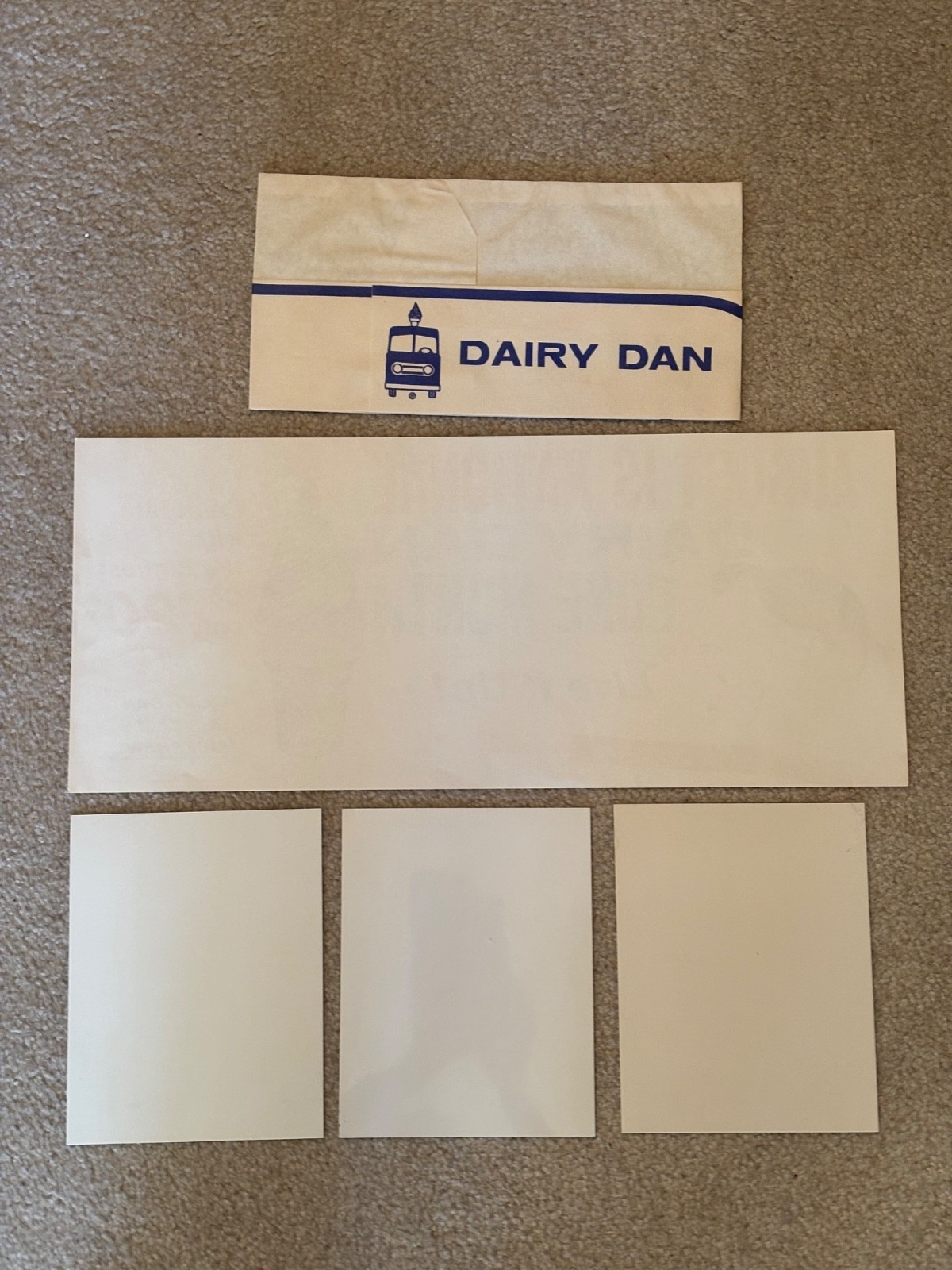 1962 Dairy Dan: August is National Cone Month + Mr. Softee Signs + Jerk Hat