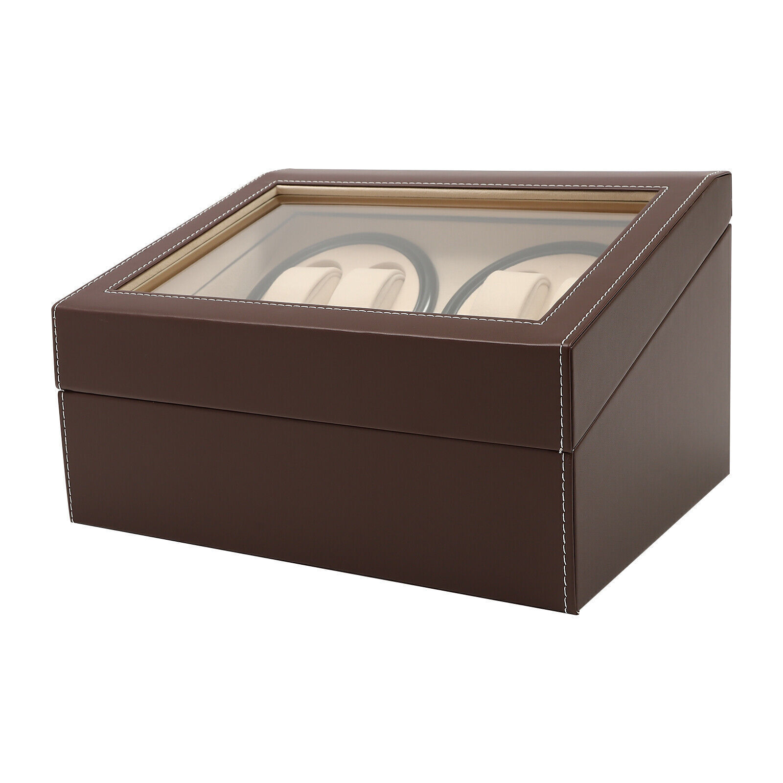 4+6 Automatic Watch Winder Watch Display Box Luxury Storage Case Self-winding/