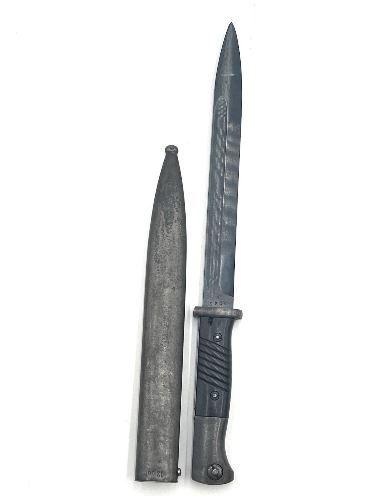 Original WWII K98 Bayonet Matching - 42cof - Carl Eickhorn 1942 Great Condition