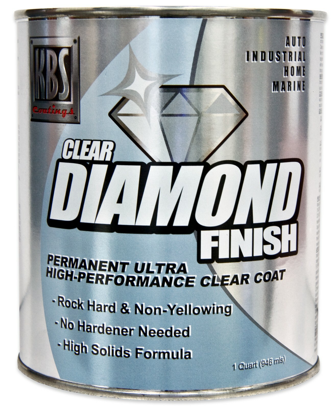 DiamondFinish Clear Quart - Clear Coat - Direct To Metal or Other Coatings