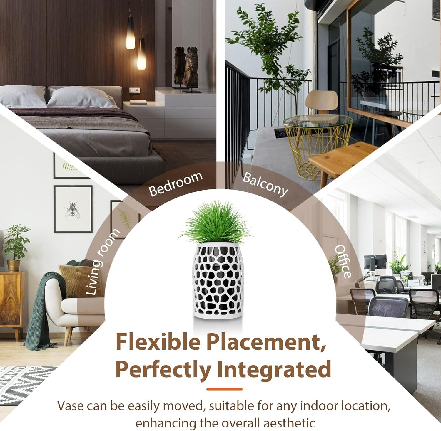 Camera Disguise Vase Compatible with Ring Indoor 2nd Gen Camera