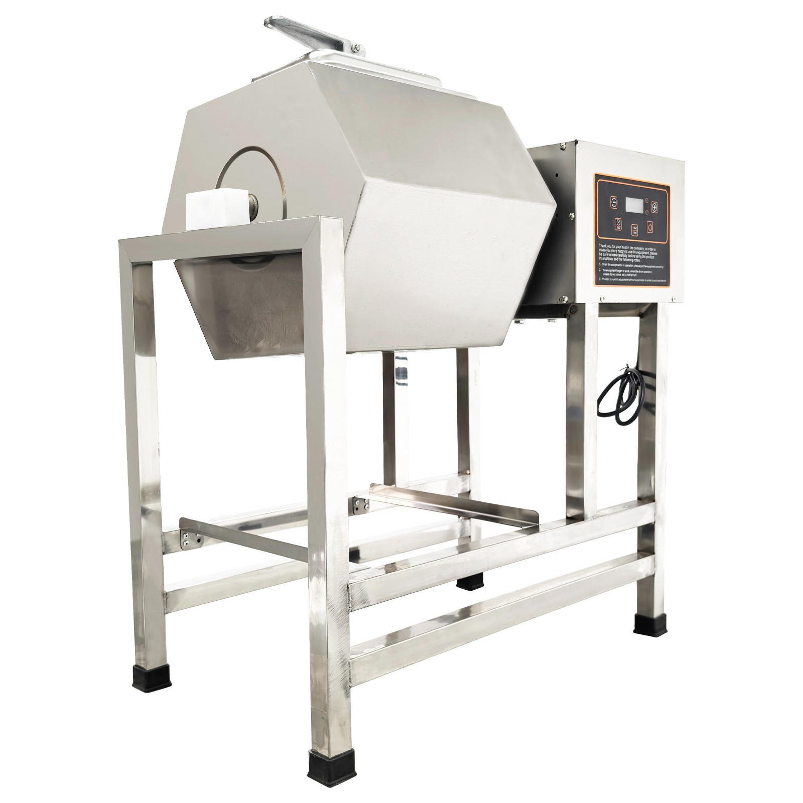 45L 110V Hexagonal Rotatable Meat Vegetable Marinating Machine Food Marinator