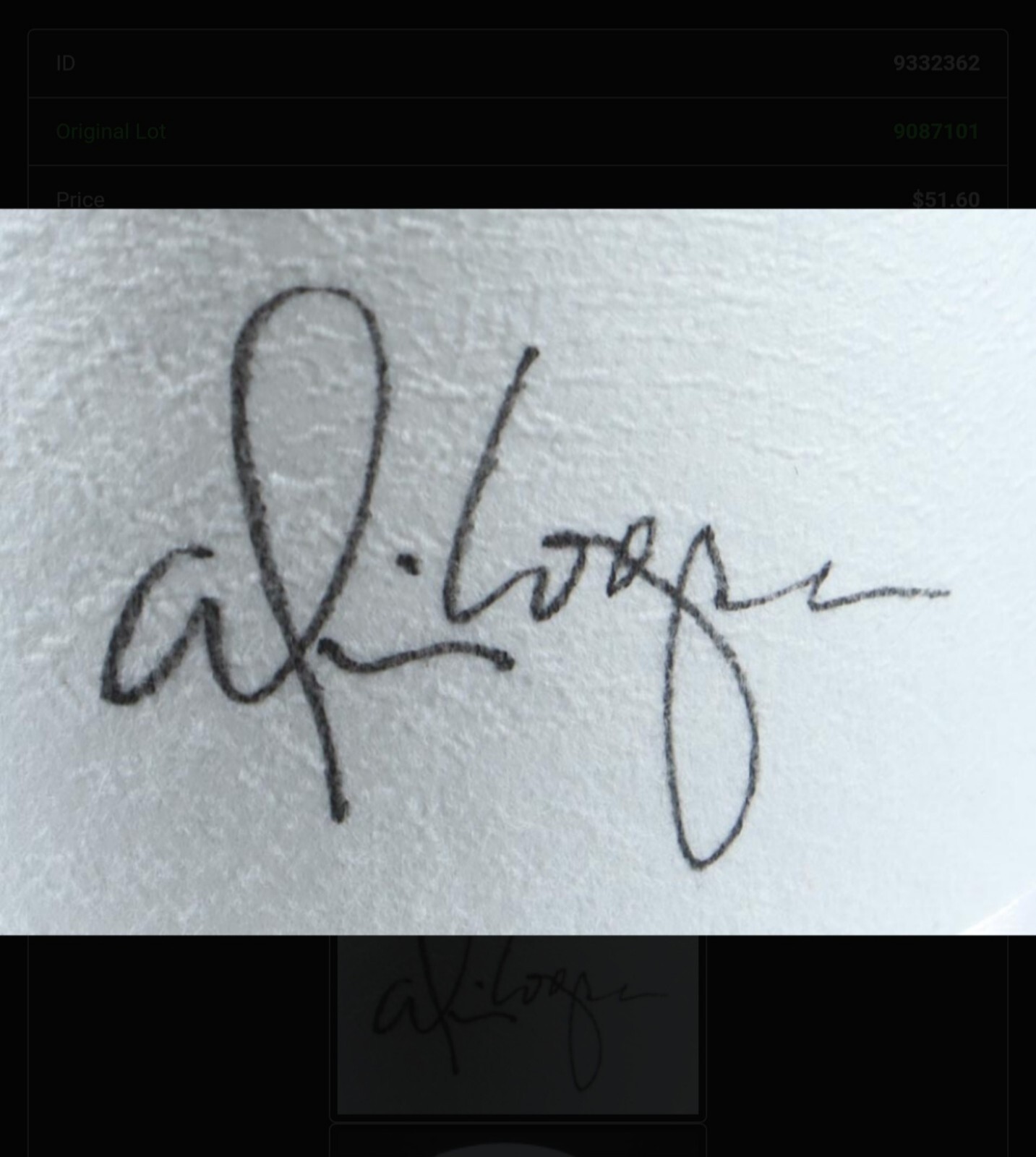 ALICE COOPER WHITE TOP HAT Signed Autographed BECKETT Witnessed Hologram