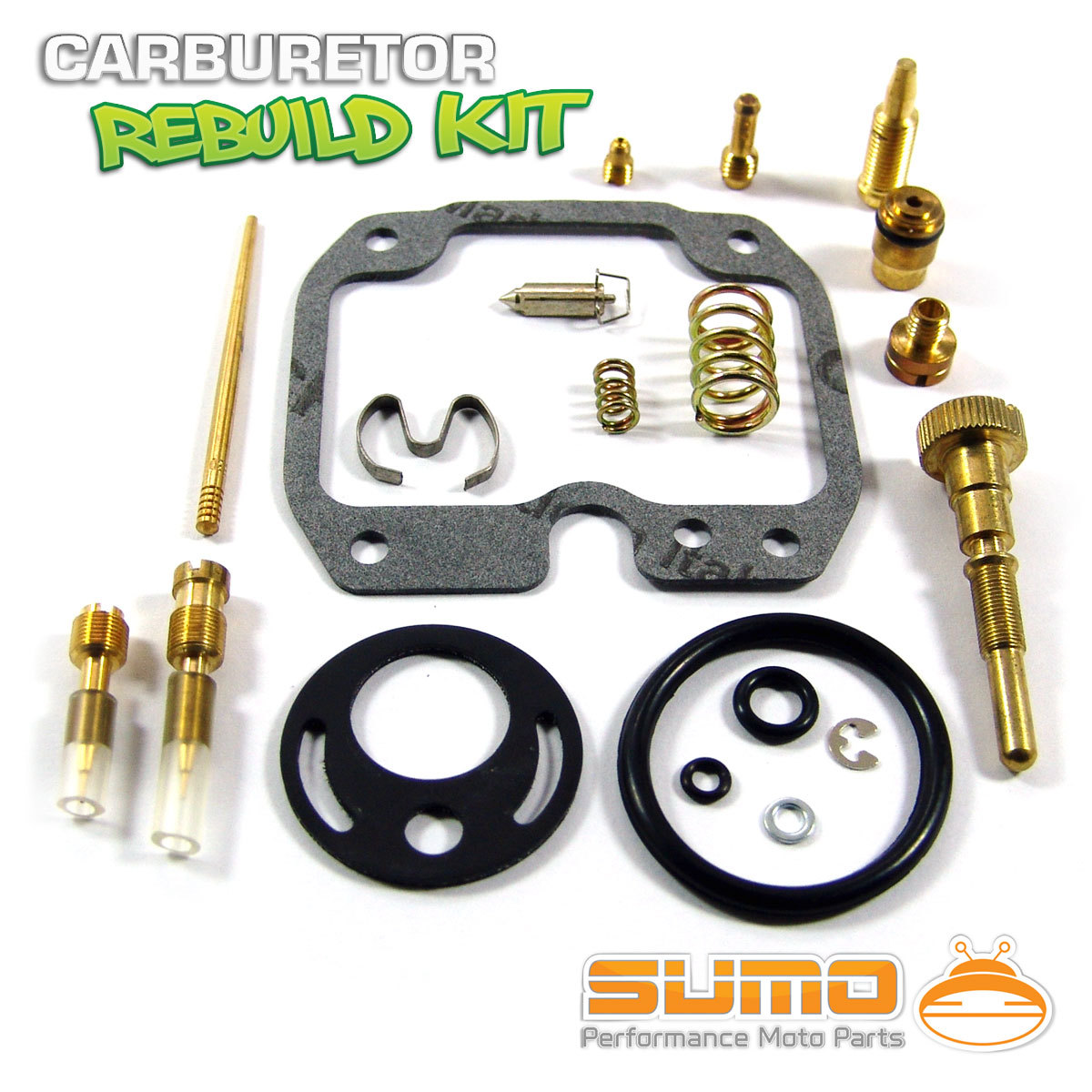 Yamaha Carburetor Rebuild Carb Repair Kit YFA1 Breeze (1989-2004) YFM125 (04-06)