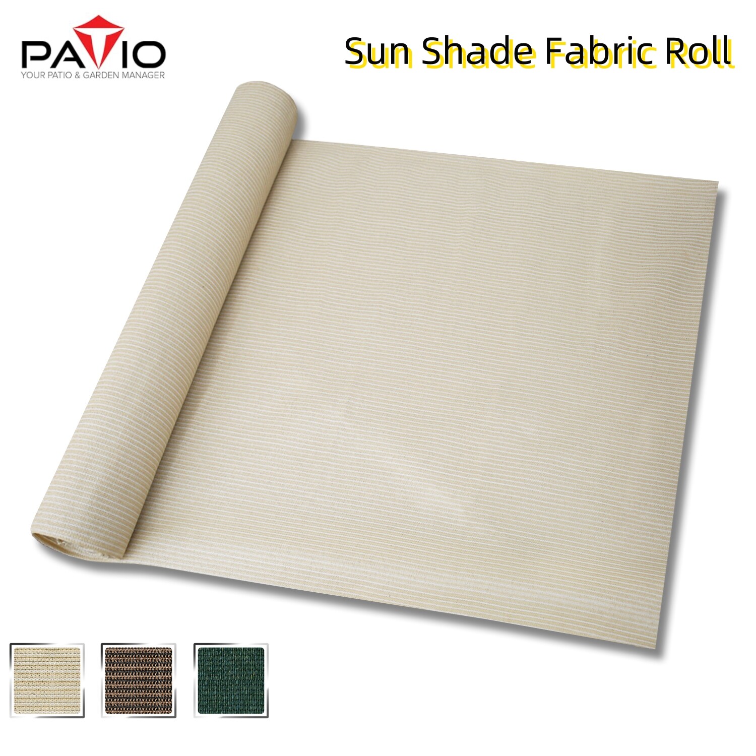 6'/8' HDPE Shade Cloth Fabric Roll UV Blockage Shade Sail Privacy Shelter Cover