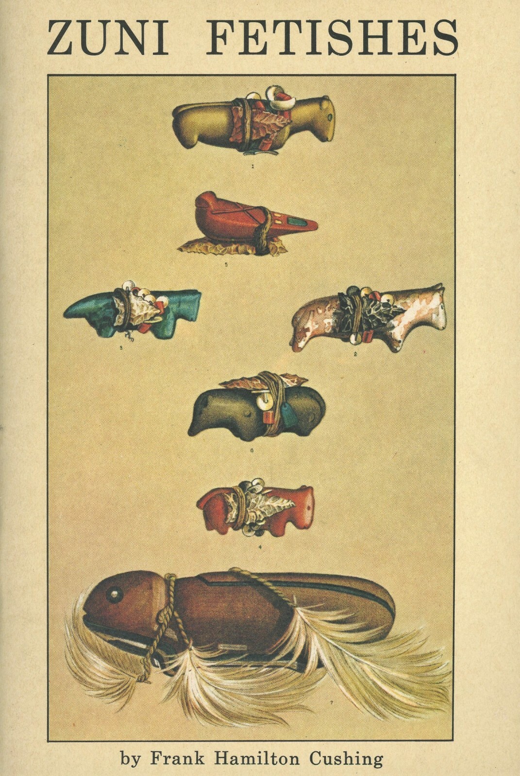 American Zuni Indian Fetishes - Types History / Illustrated Book