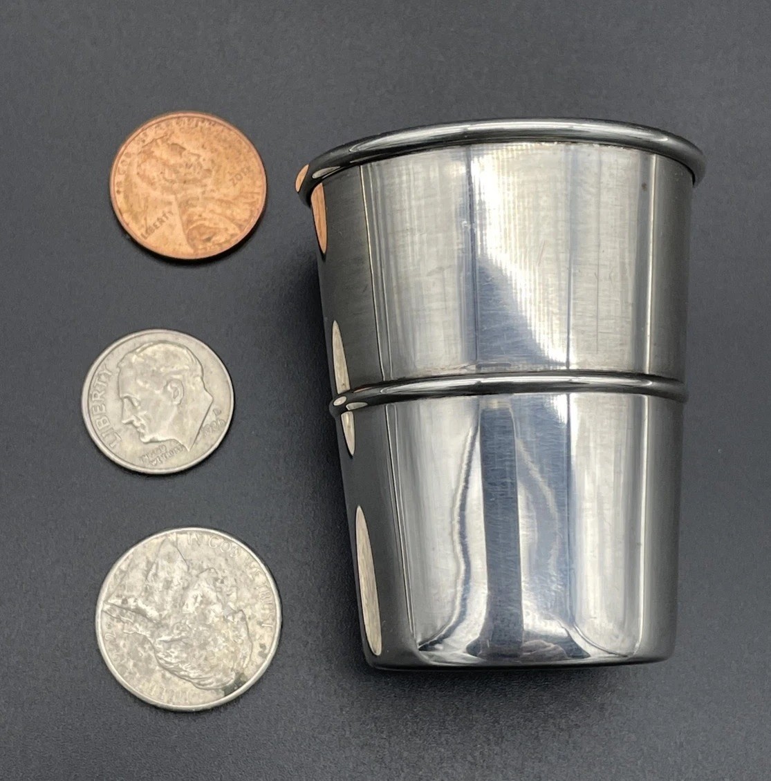 Sterling Silver Shot Glass / Jigger Reed & Barton X88 Barware Great Condition