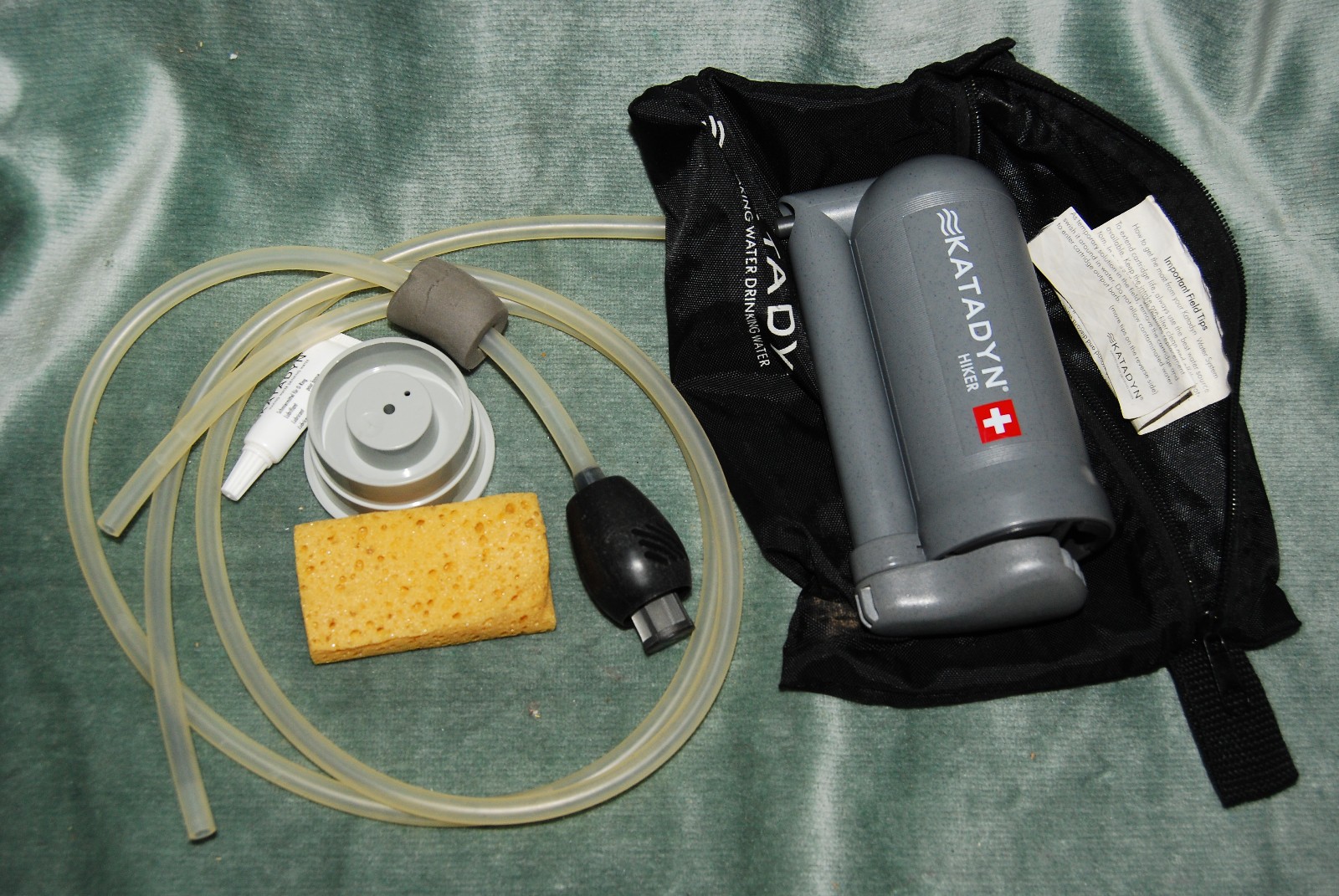 Katadyn Hiker Portable Pump Water Filter - Excellent Condition