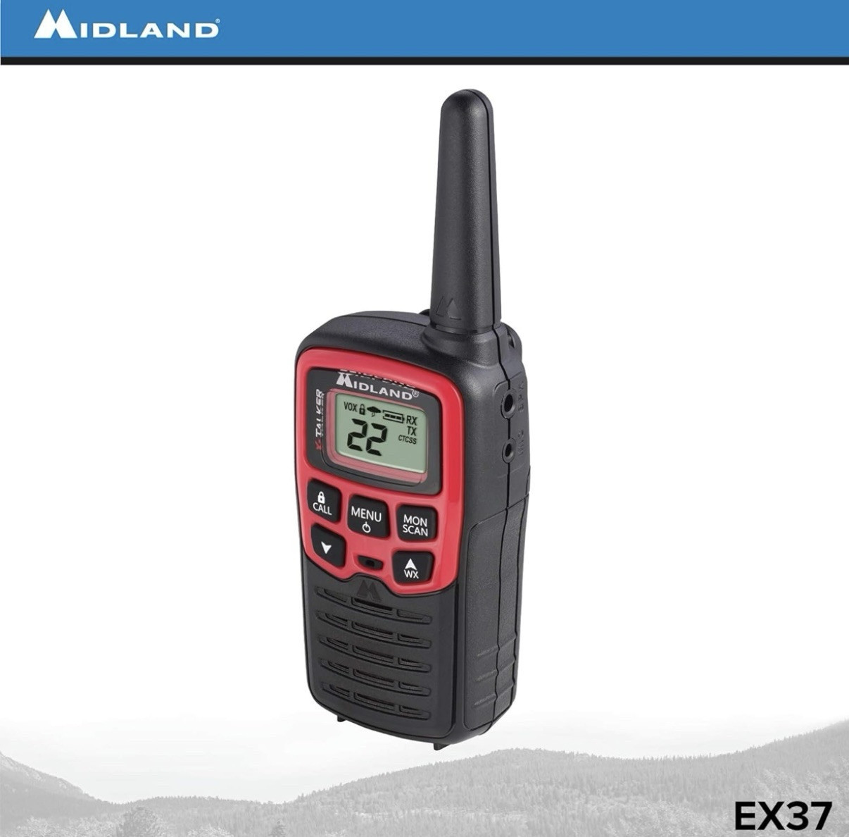 Midland EX37VP E+ Ready Emergency Weather NOAA Two Way Radio