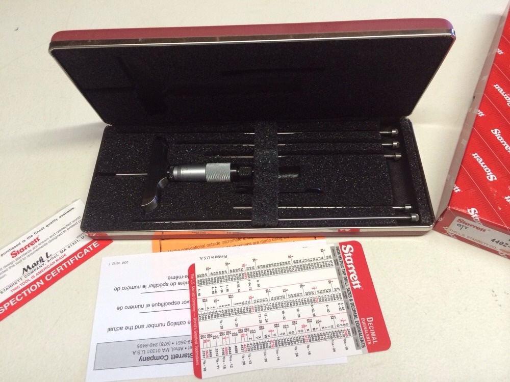 Starrett 0-6" Depth Gages~440Z-6RL