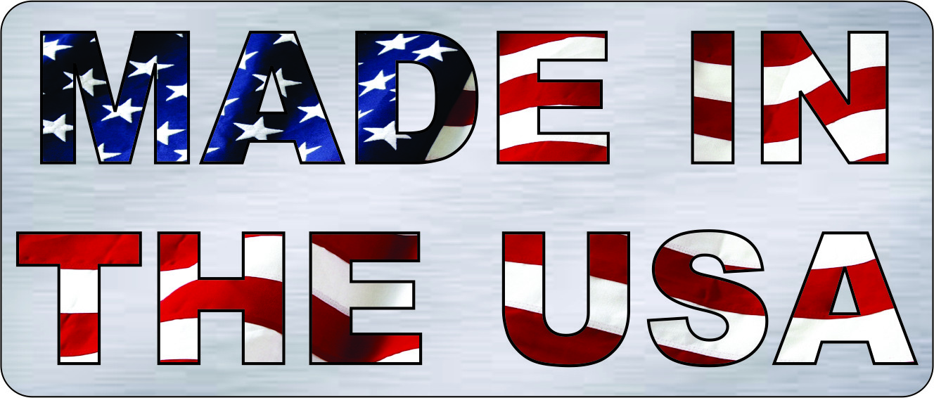 TRAILER ID TAG PLATE DATA ENGRAVED WITH NUMBER IDENTIFICATION TAG FREE SHIP