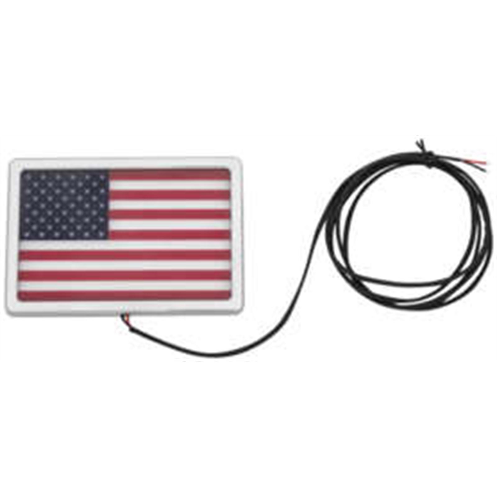 Kuryakyn LED Freedom Flag Freedom Flag, Chrome 2892