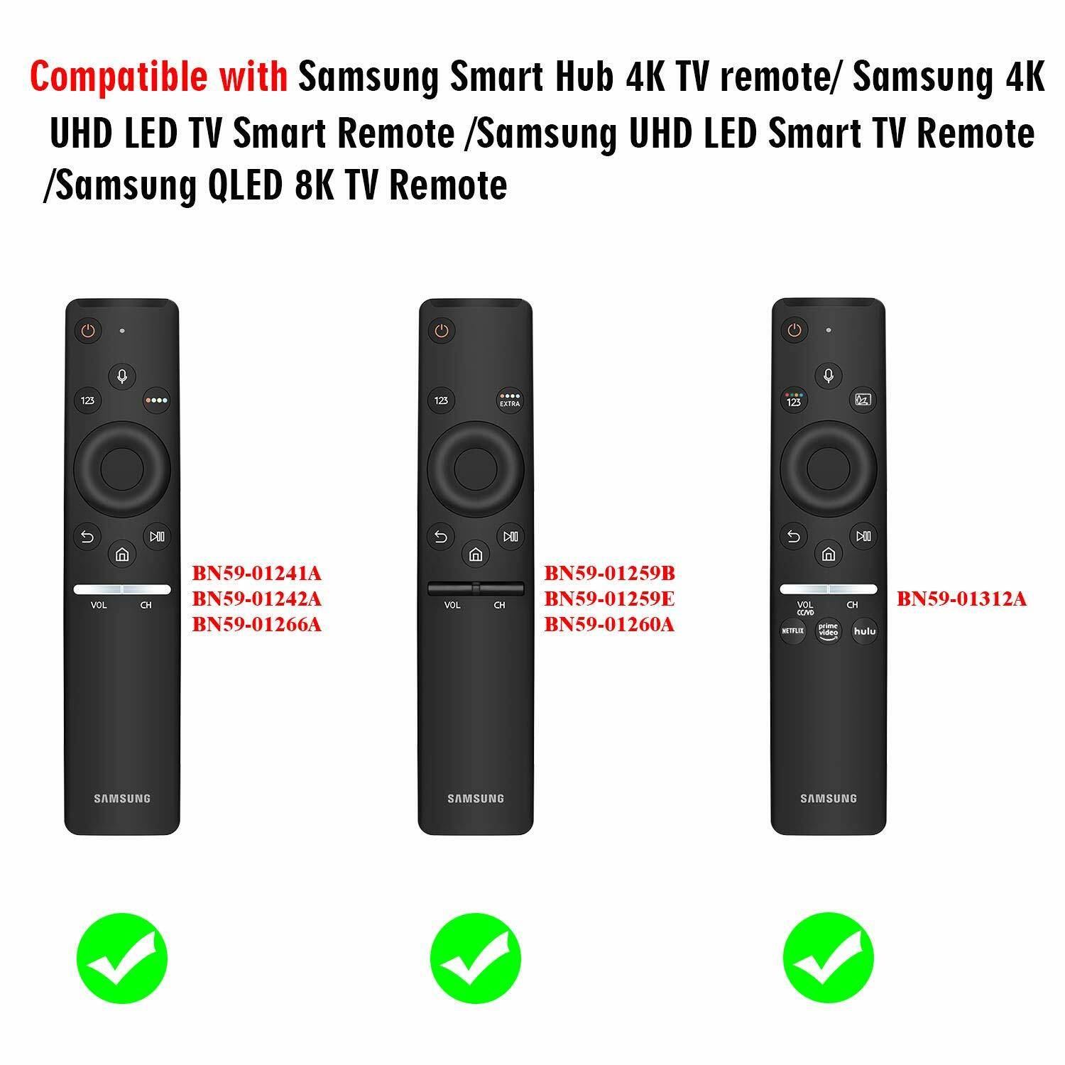 Silicone Protective Case Cover Skin for Samsung Smart TV Remote Controller Lot