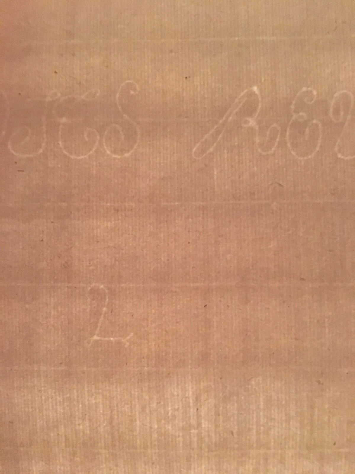 BLANK RESTORATION PAPER 1700s