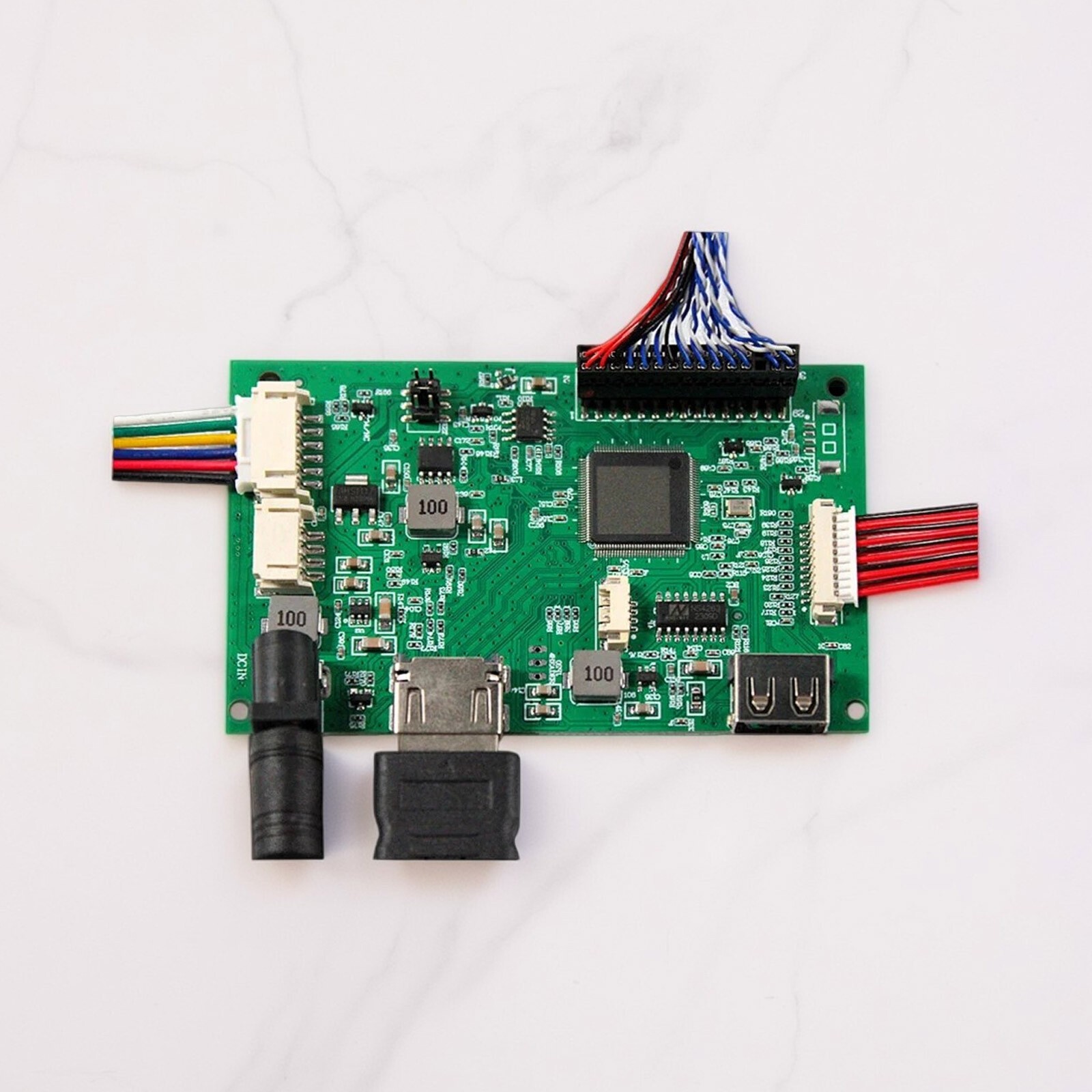 HD USB LCD Controller Board For 24inch 1920x360DV240FBM-NB0 LCD Screengq