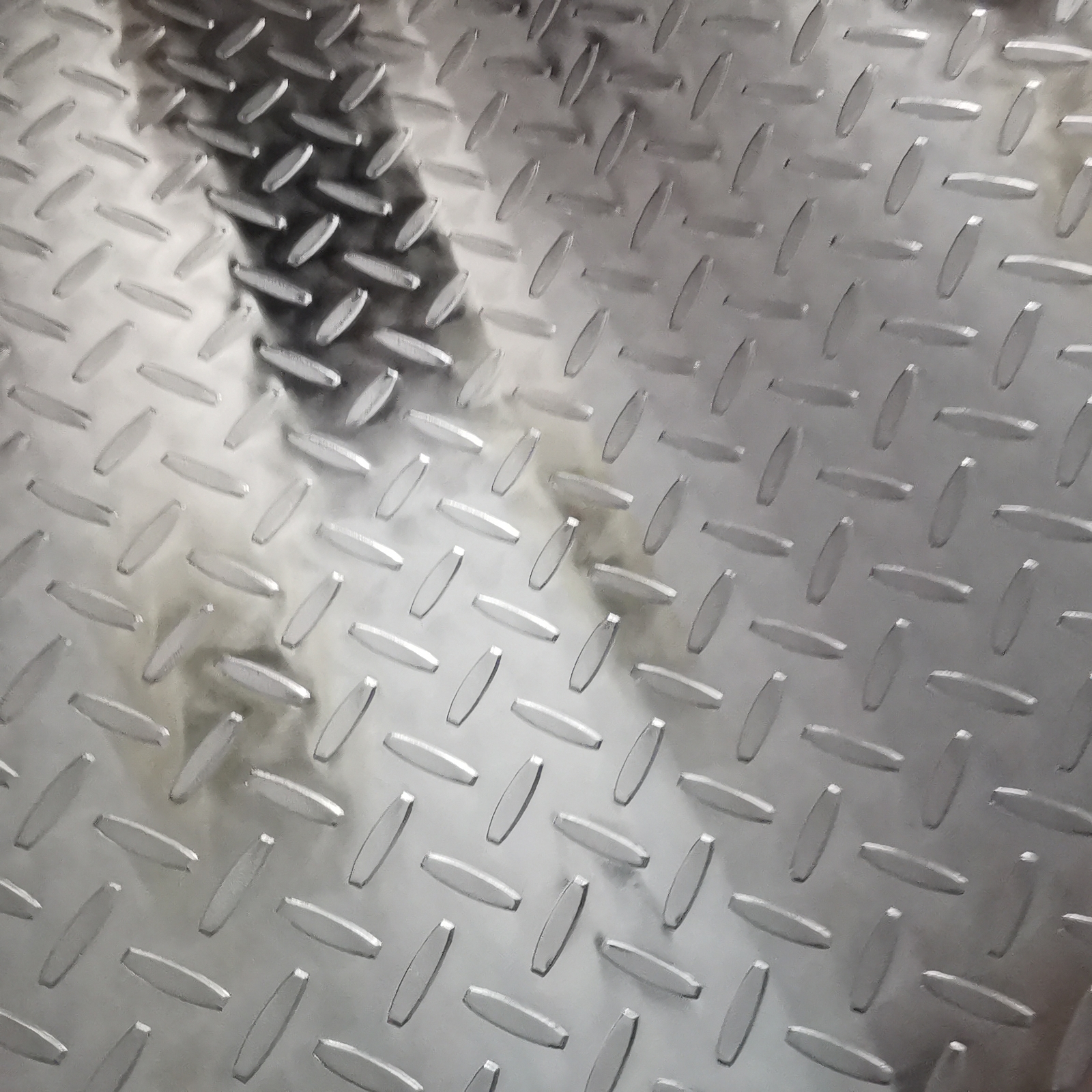 48"x 94.5" Aluminum Diamond Plate Sheet .04”Thick Embossed Trailer, RV, Garages