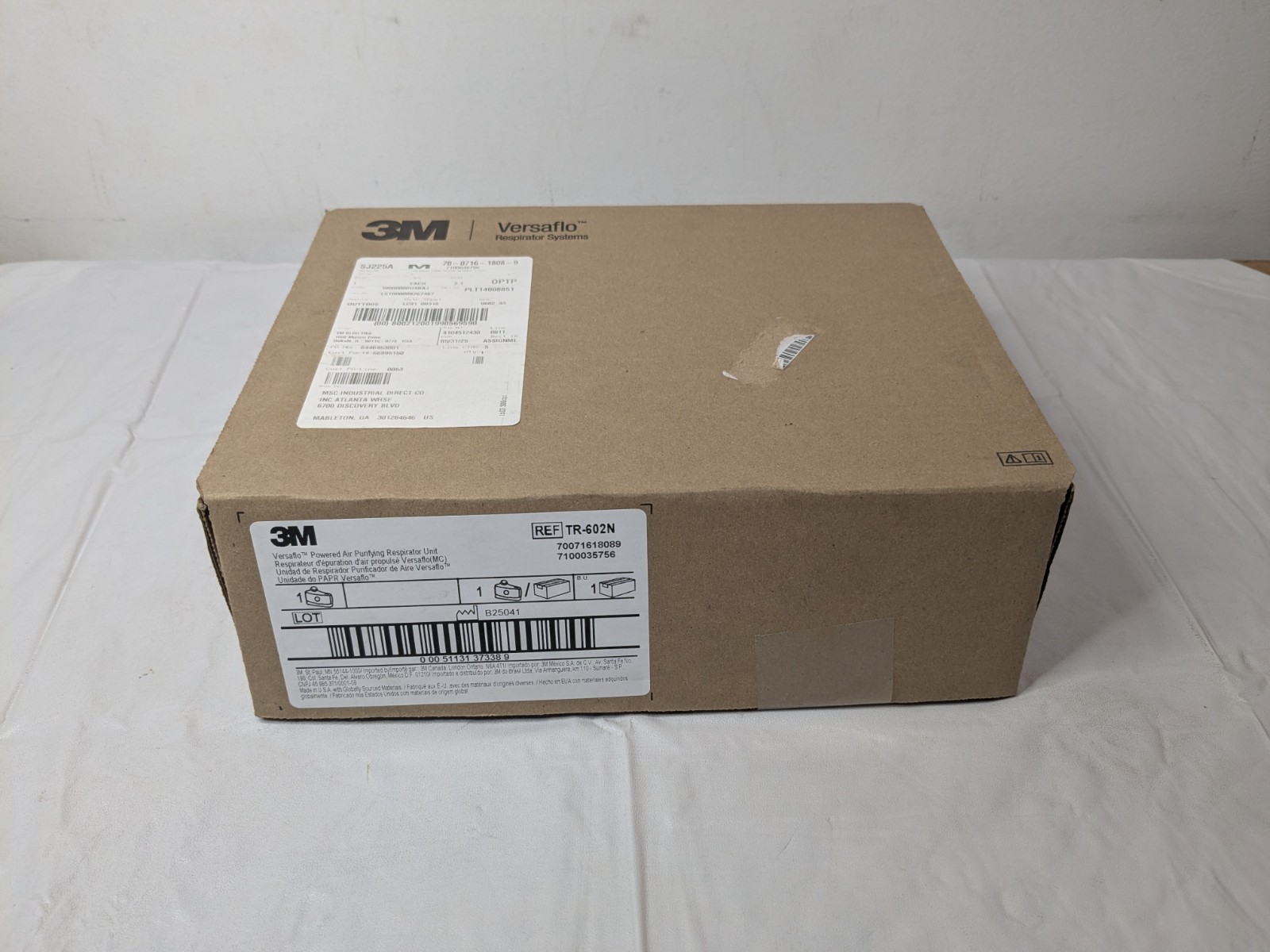 3M Versaflo Powered Air Purifying Respirator Unit TR-602N 7100035756