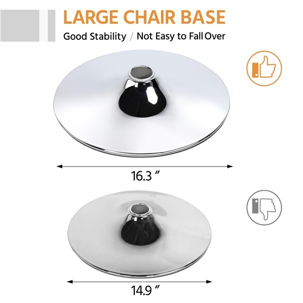 2pcs Adjustable Kitchen Counter Stools Modern PU Leather Swivel Bar Stool