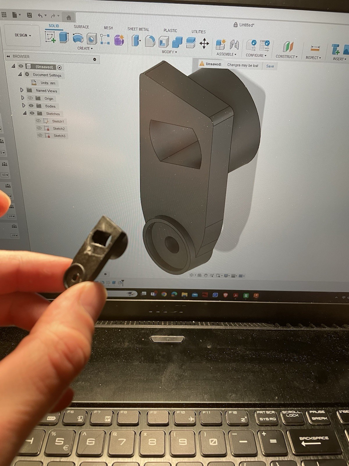 2002-2006 Acura RSX (Base and Type S) Climate Control Blend Actuator Linkage